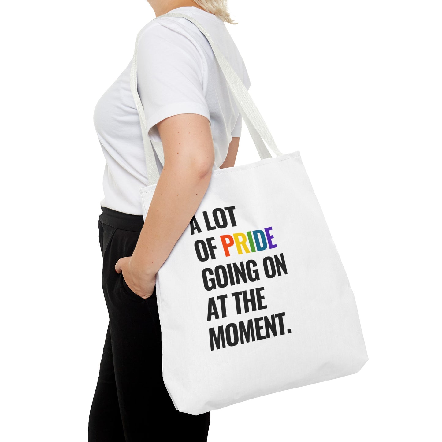 "A Lot of Pride" Tote Bag (AOP)