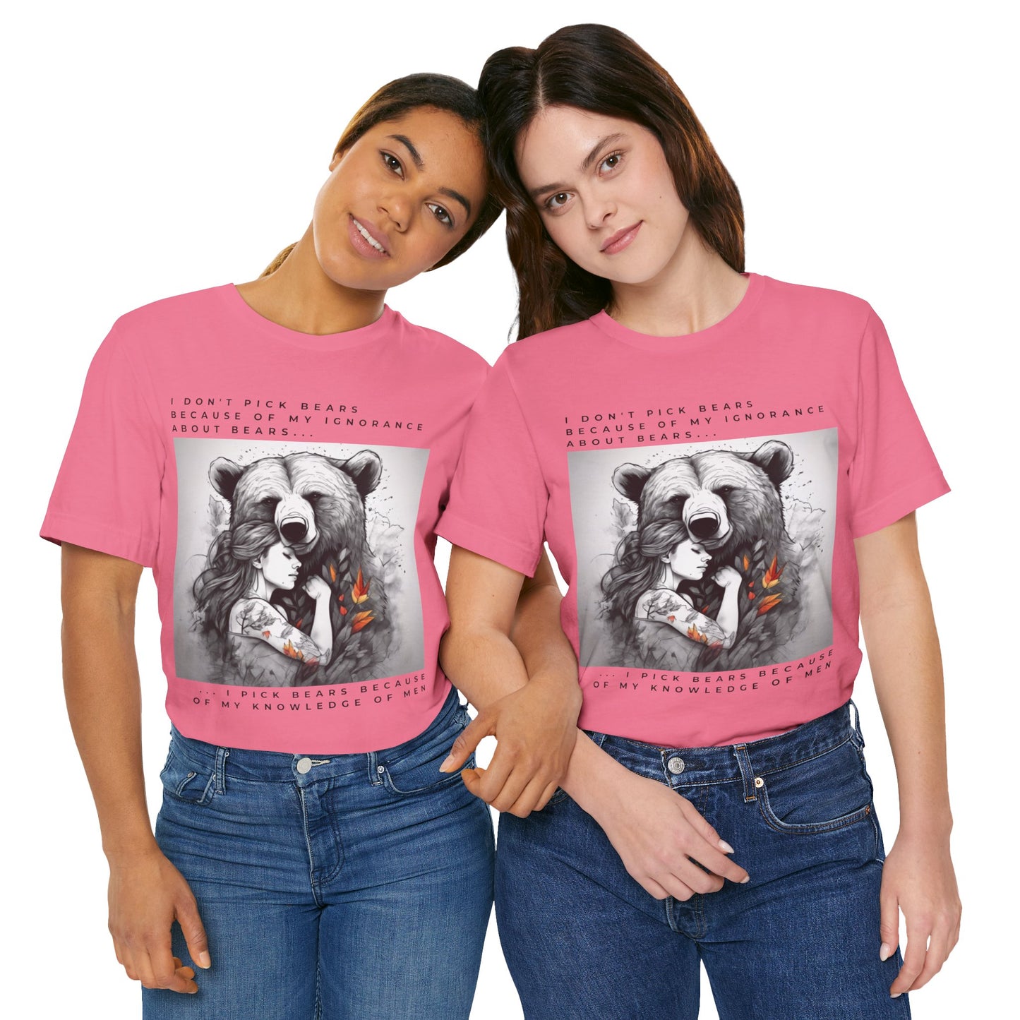Women's Bear Hug "Team Bear" Tee
