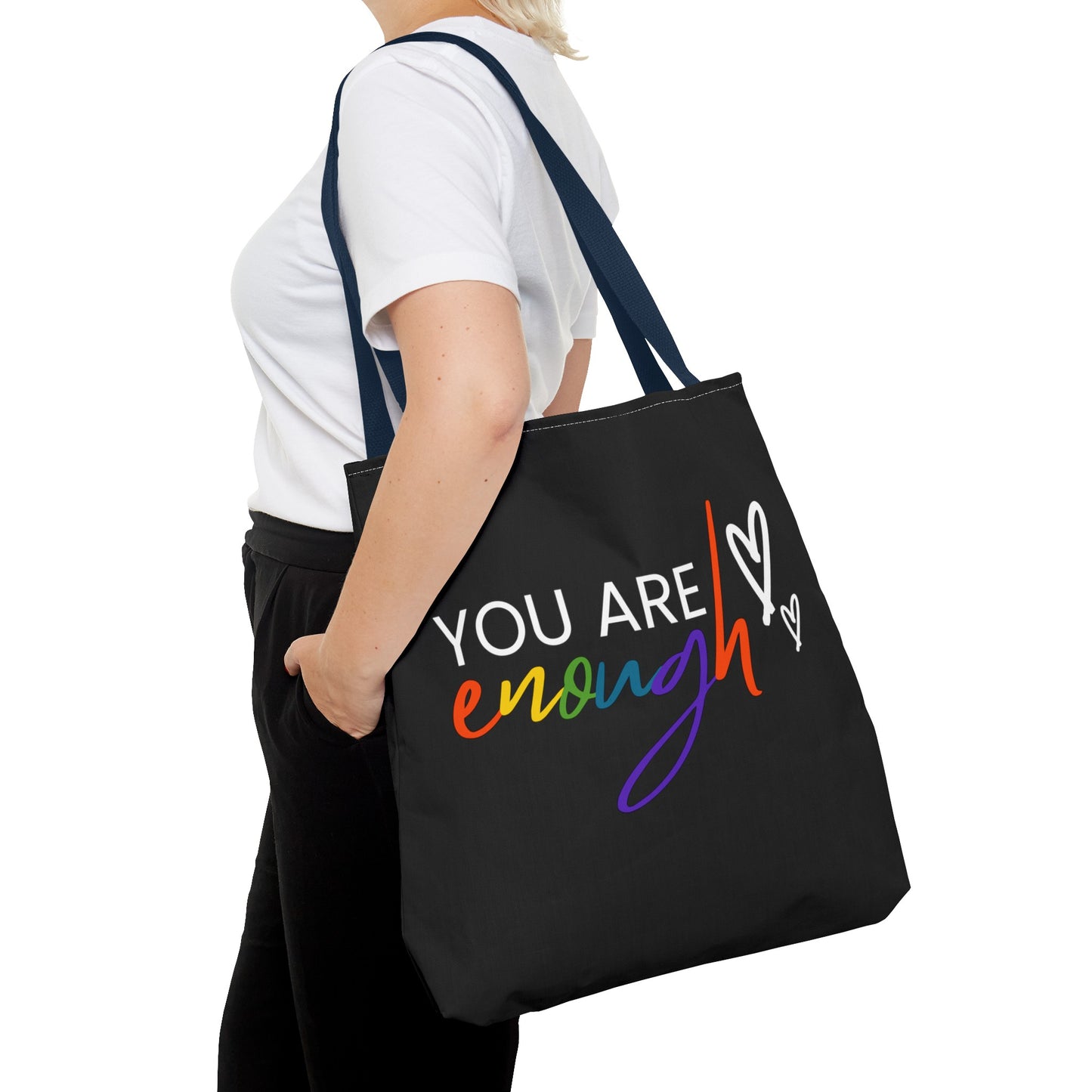 You Are Enough Tote Bag (AOP)