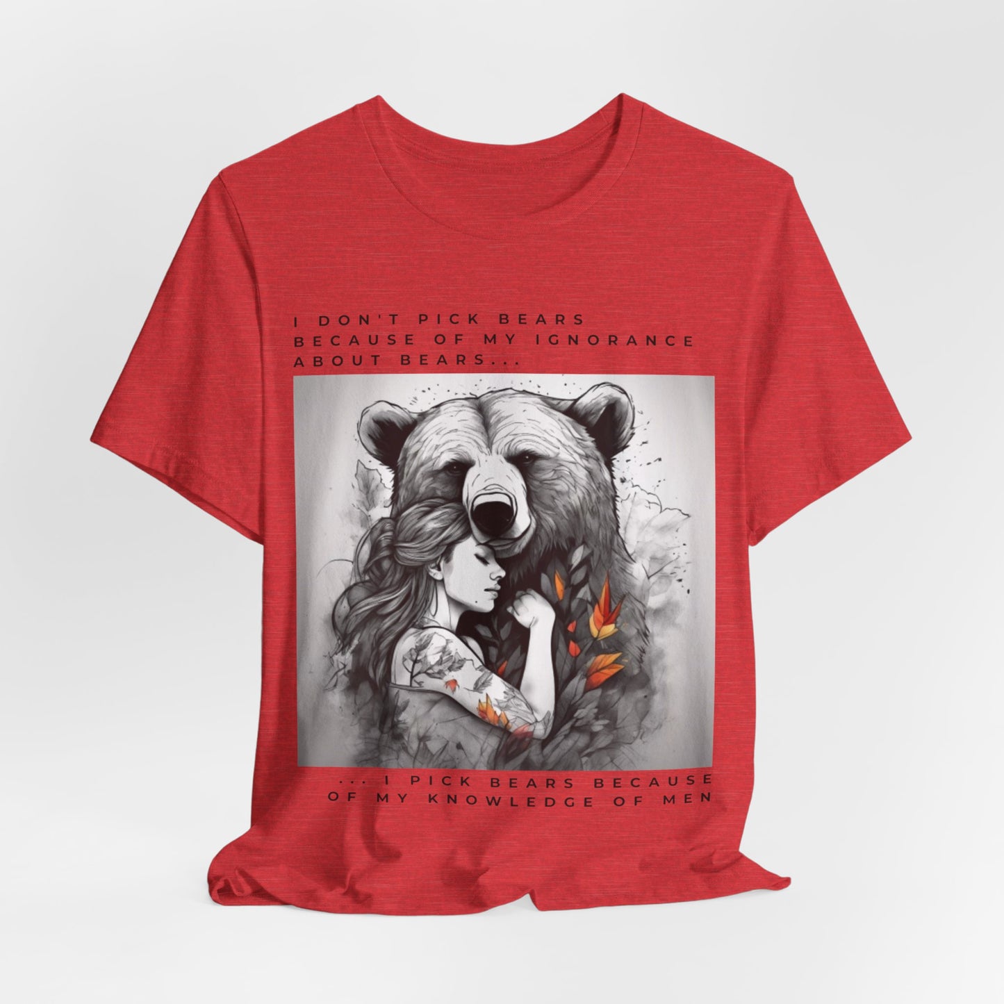 Women's Bear Hug "Team Bear" Tee
