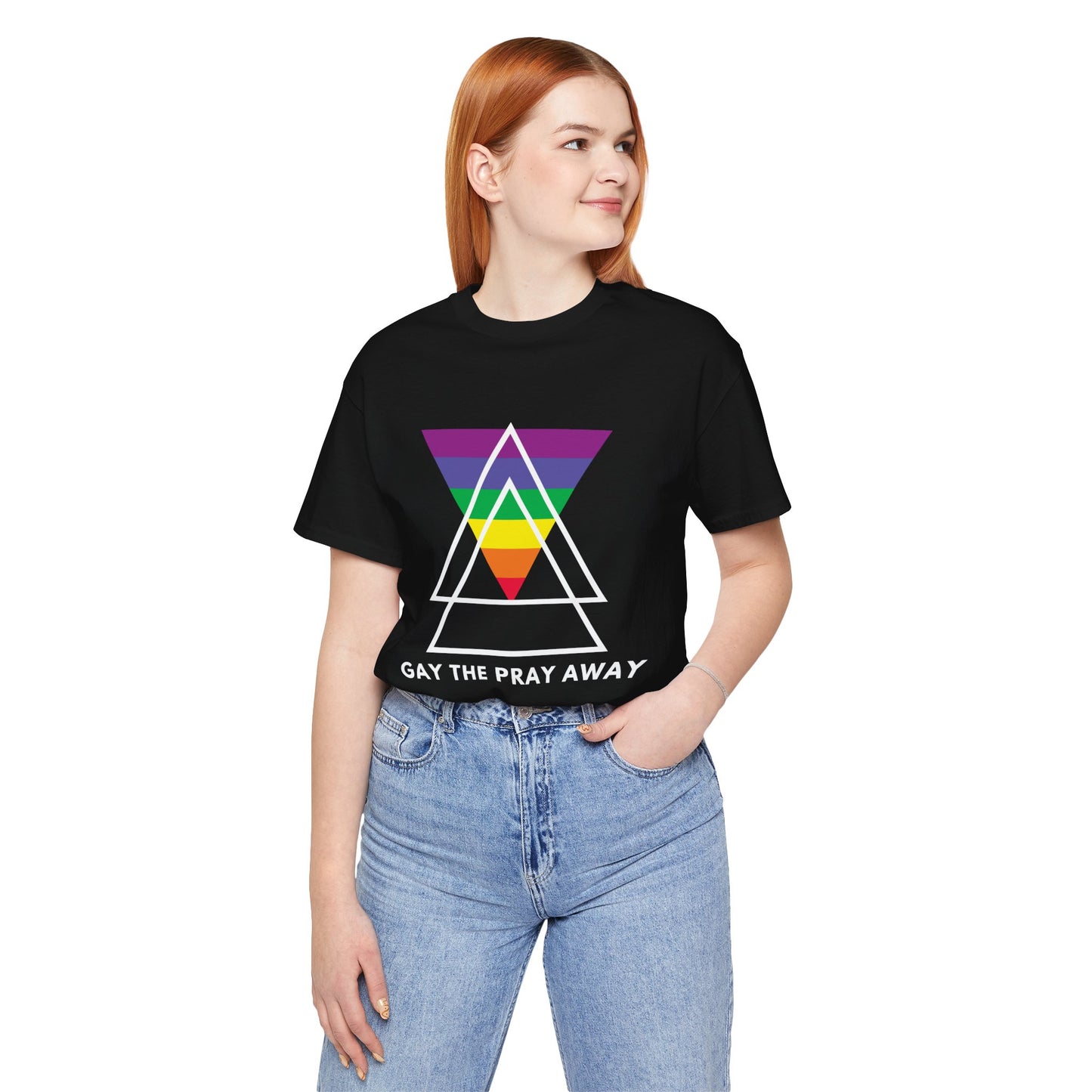 "GAY THE PRAY AWAY" Short Sleeve Tee