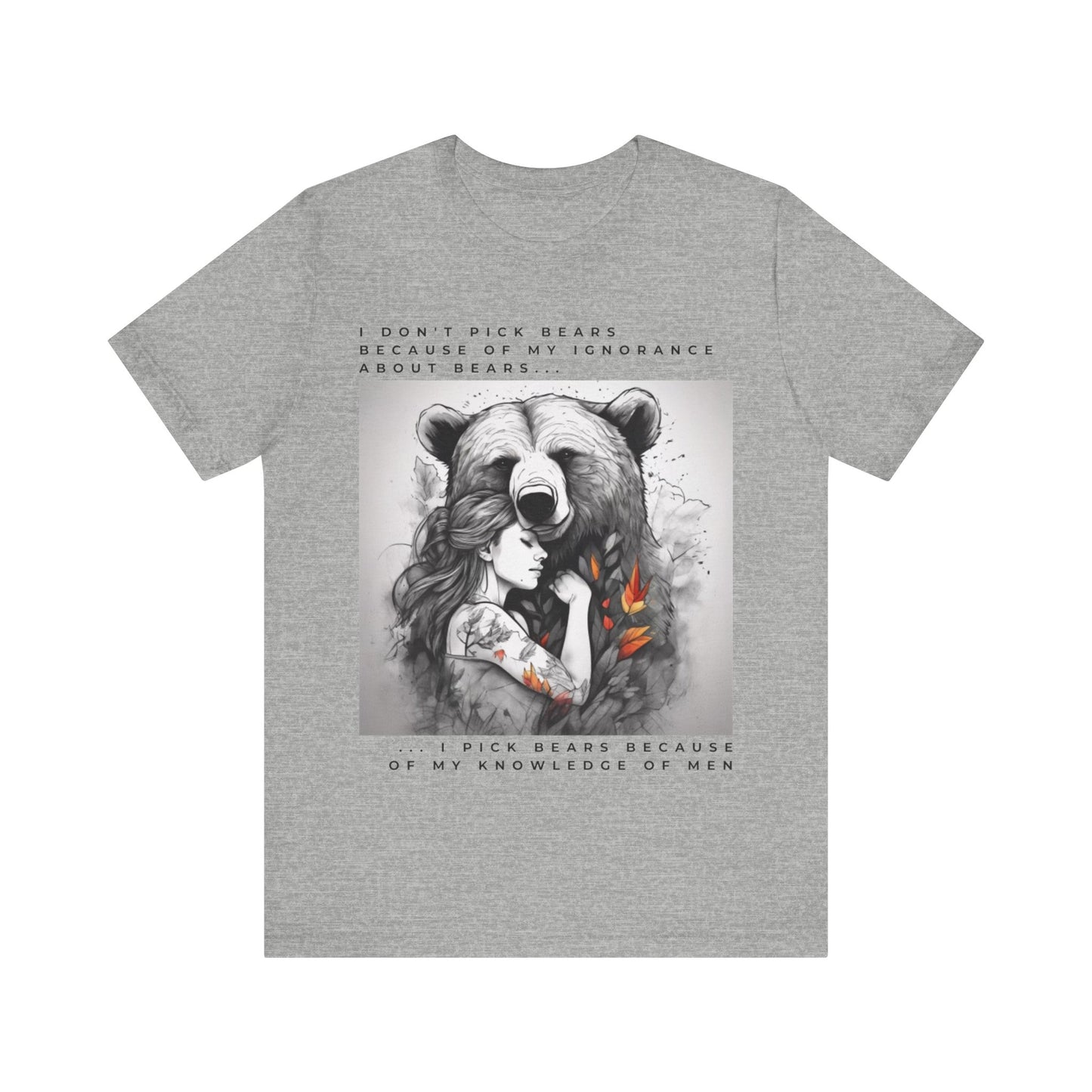 Women's Bear Hug "Team Bear" Tee
