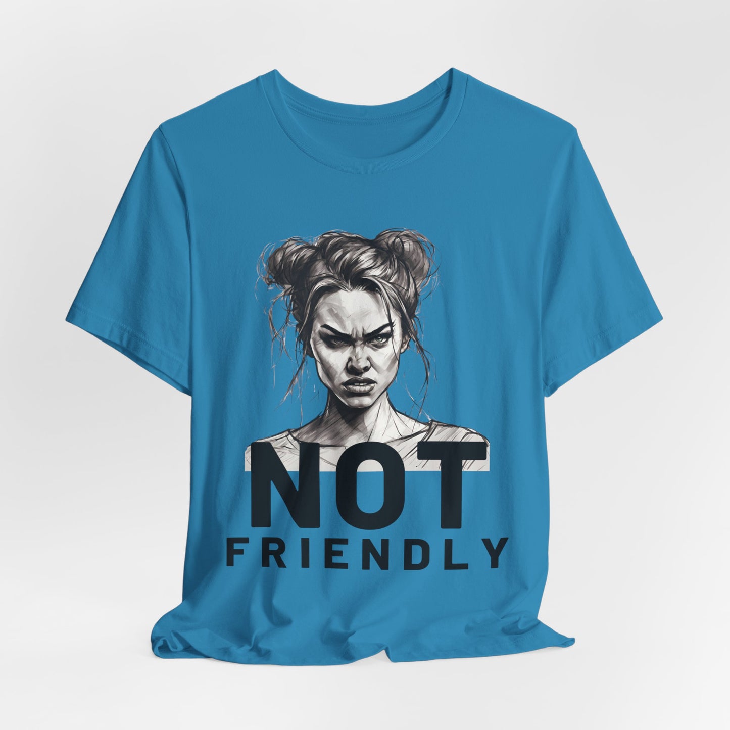 Not Friendly Short Sleeve Tee