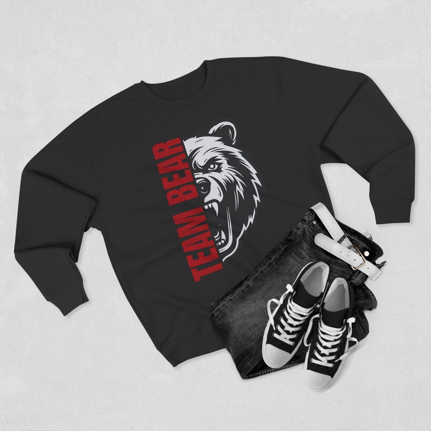 Women's "Team Bear" Crewneck Sweatshirt