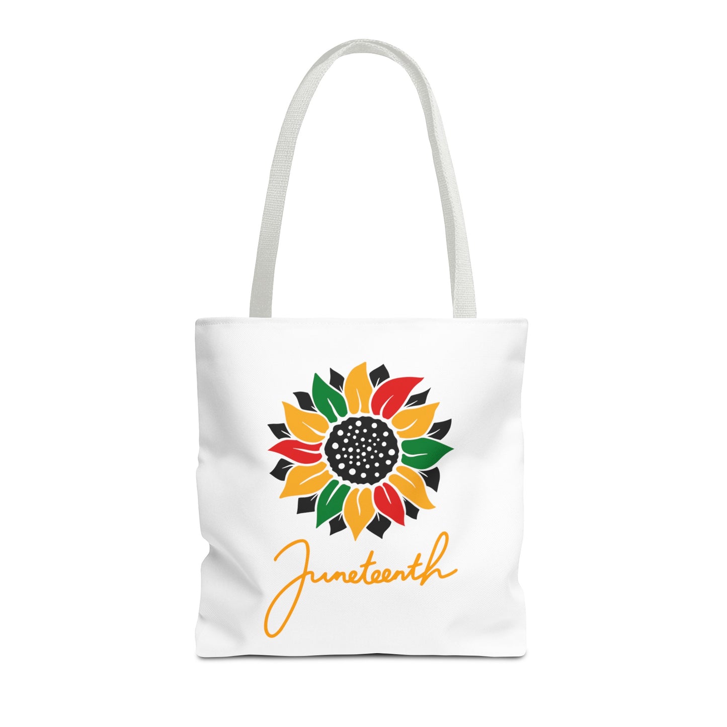 Juneteenth Floral Tote Bag (AOP)