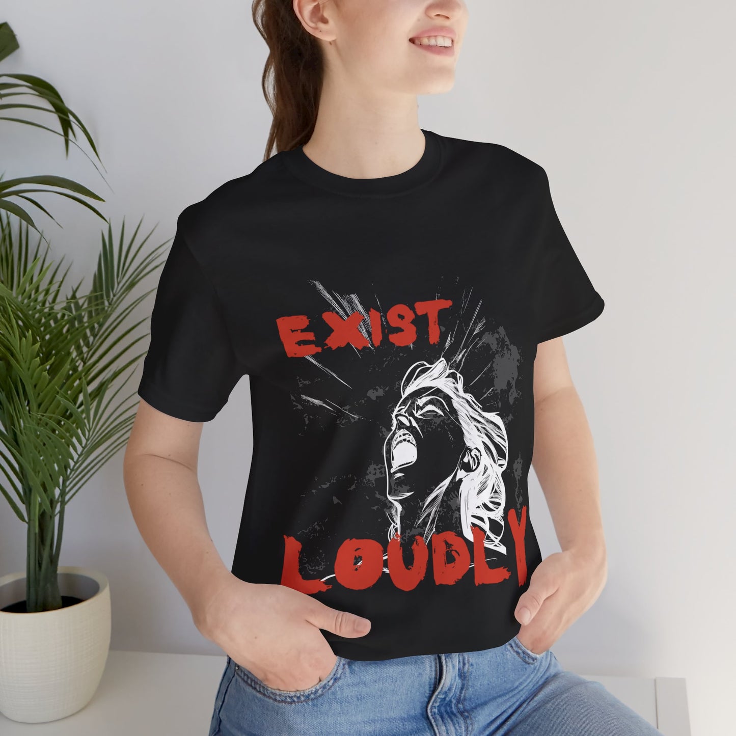 Women's Exist Loudly Tee