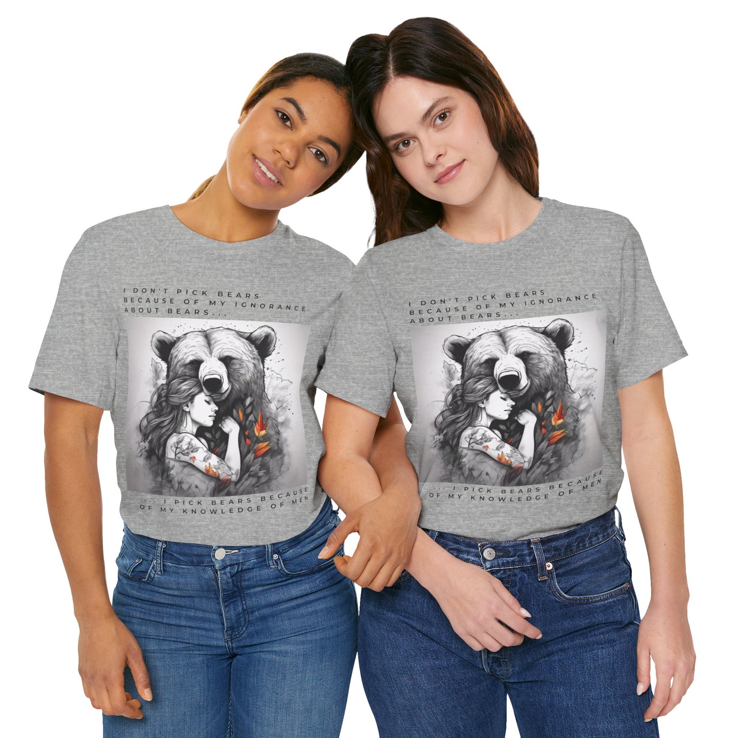 Women's Bear Hug "Team Bear" Tee