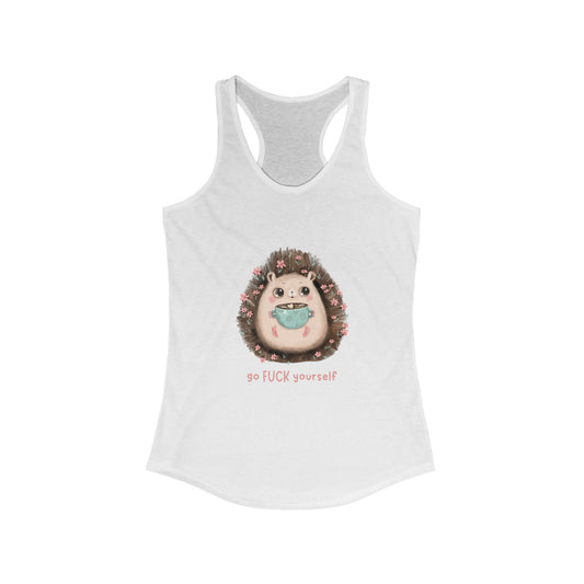 GFY Hedgehog Racerback Tank