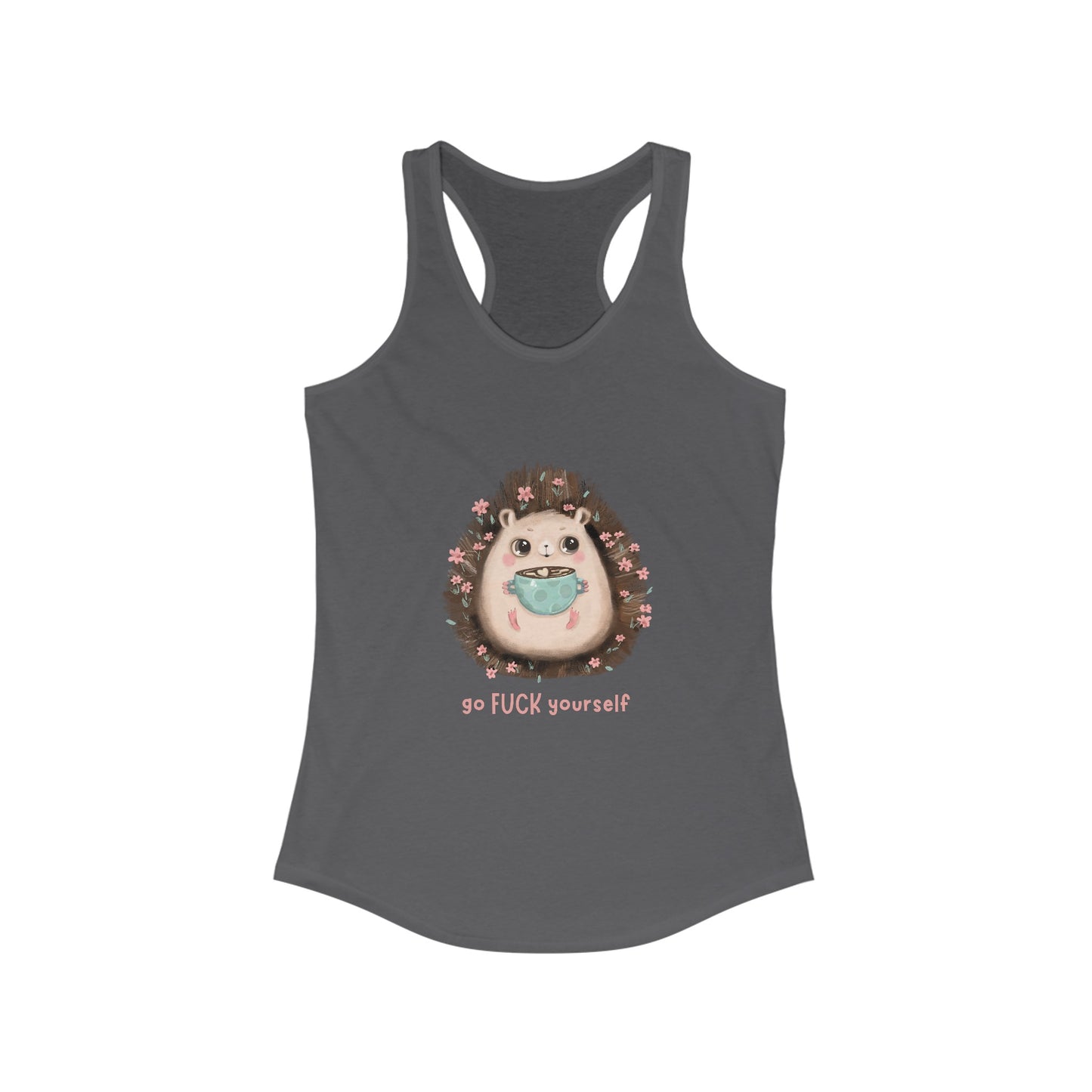 GFY Hedgehog Racerback Tank