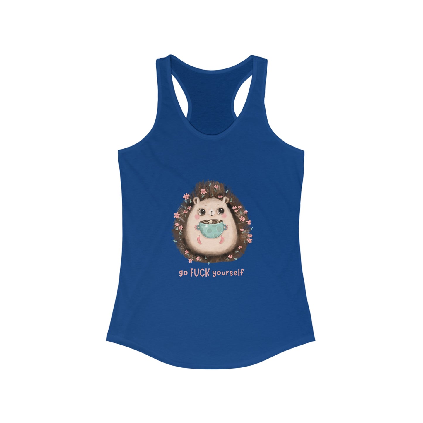 GFY Hedgehog Racerback Tank