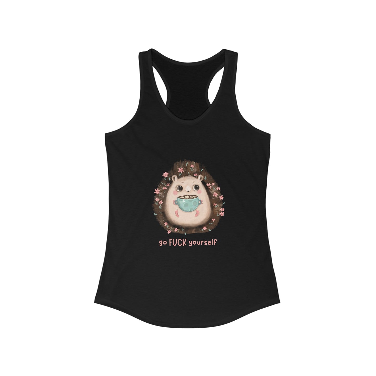GFY Hedgehog Racerback Tank