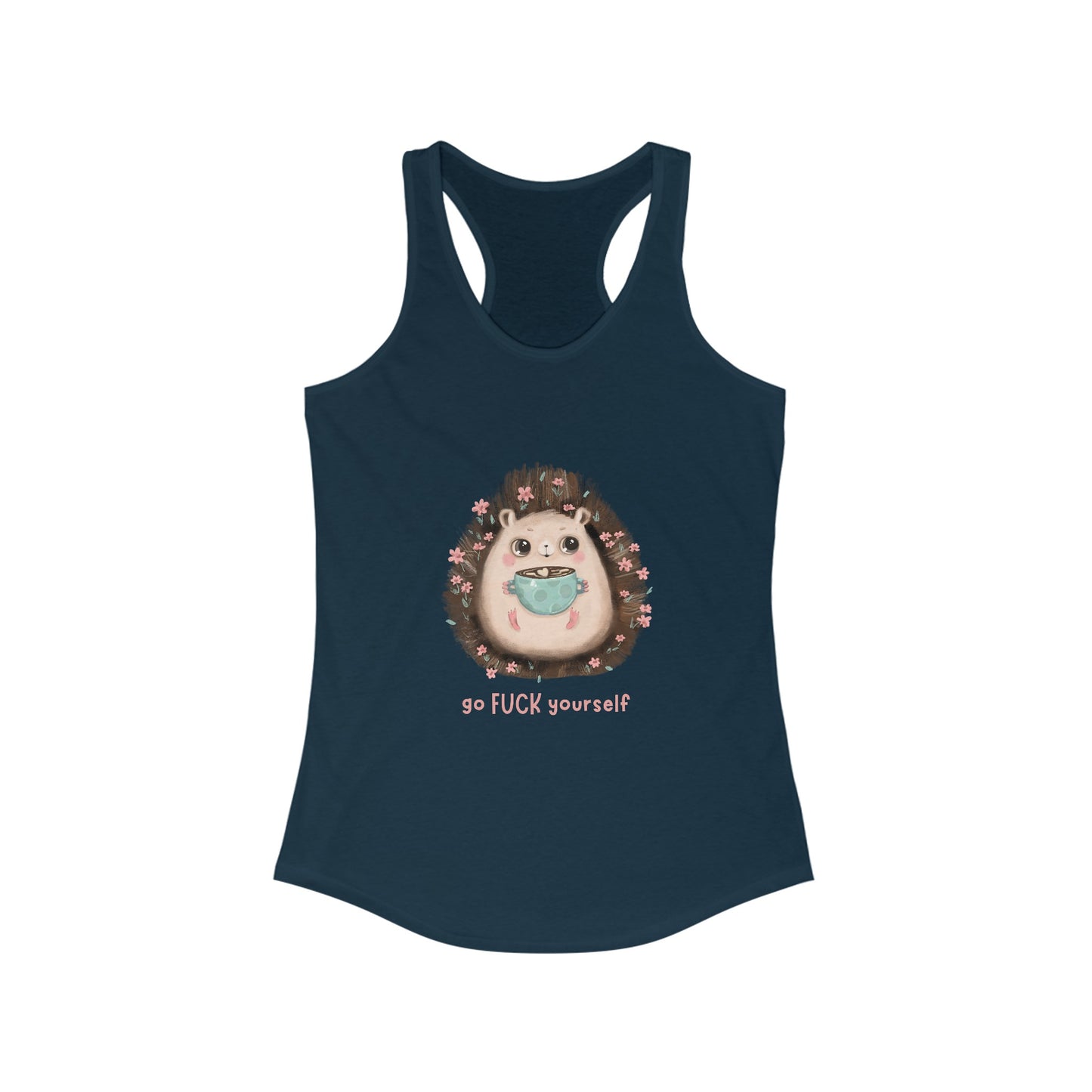 GFY Hedgehog Racerback Tank