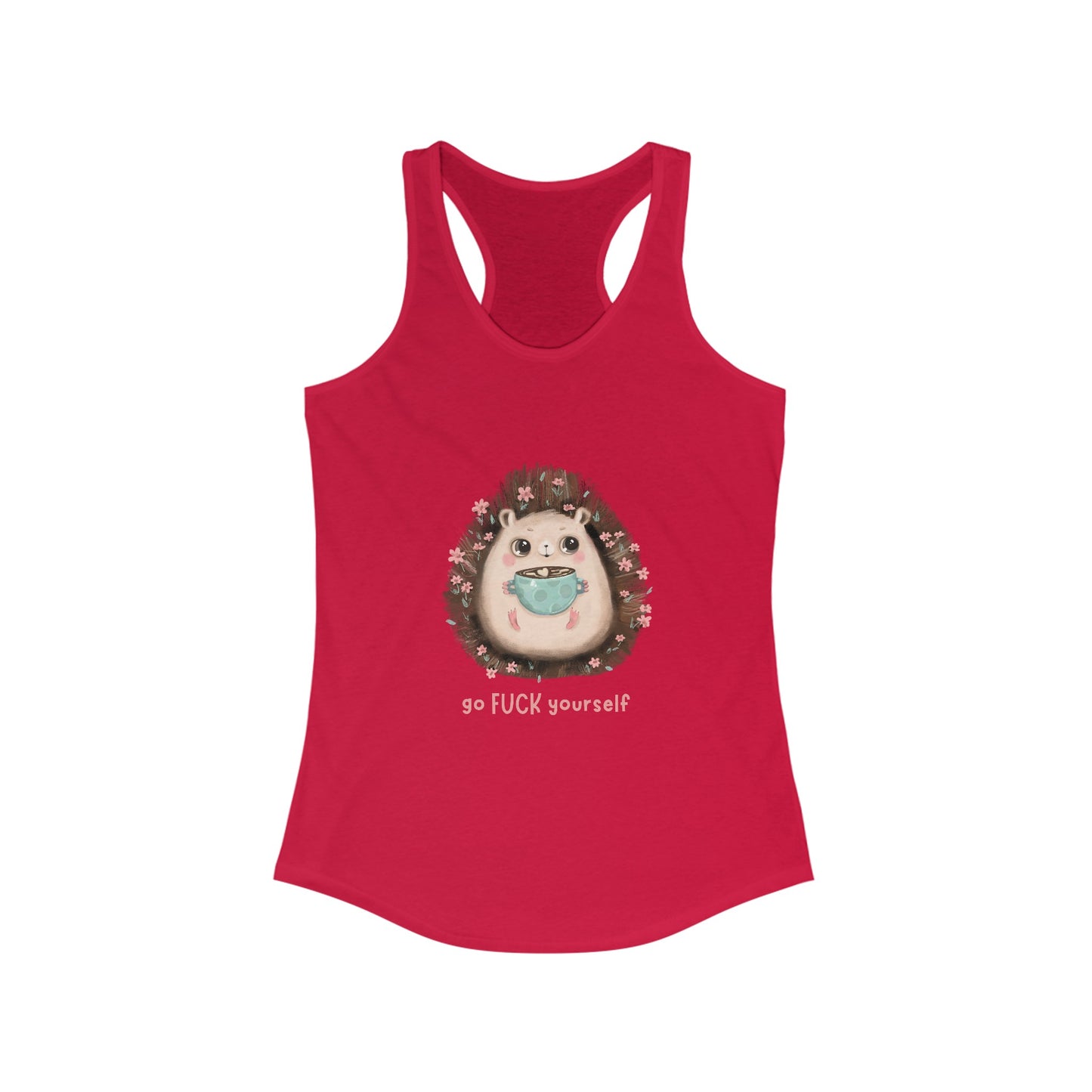 GFY Hedgehog Racerback Tank