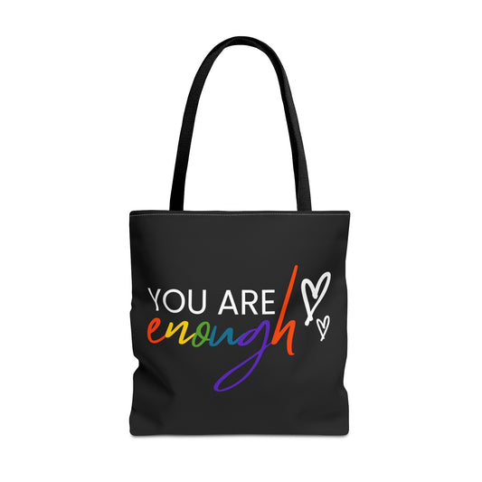 You Are Enough Tote Bag (AOP)