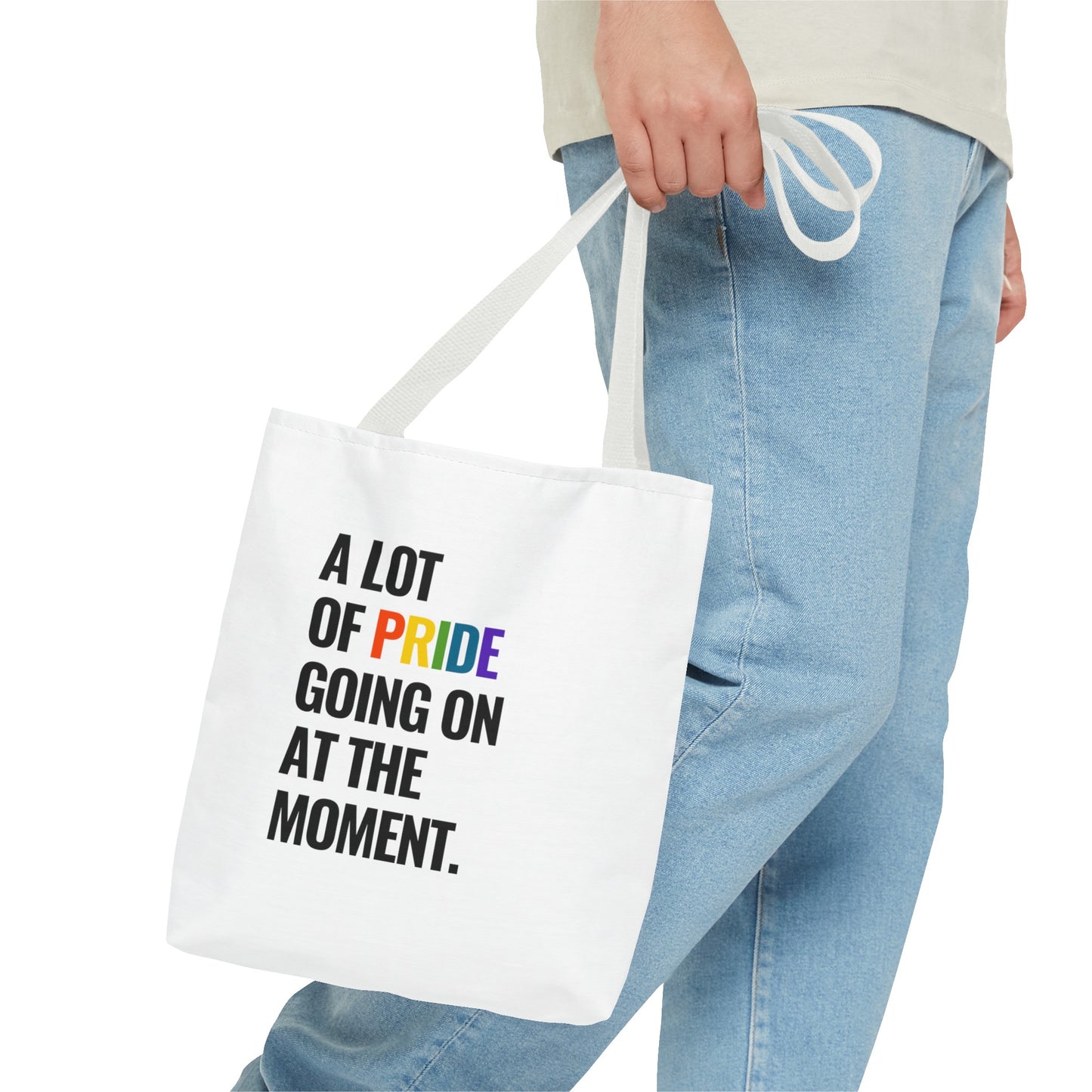 "A Lot of Pride" Tote Bag (AOP)
