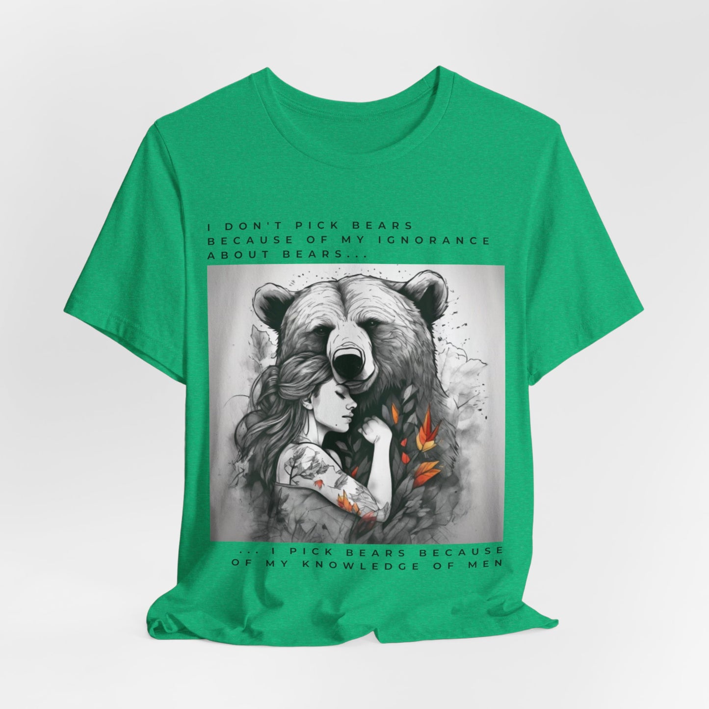 Women's Bear Hug "Team Bear" Tee