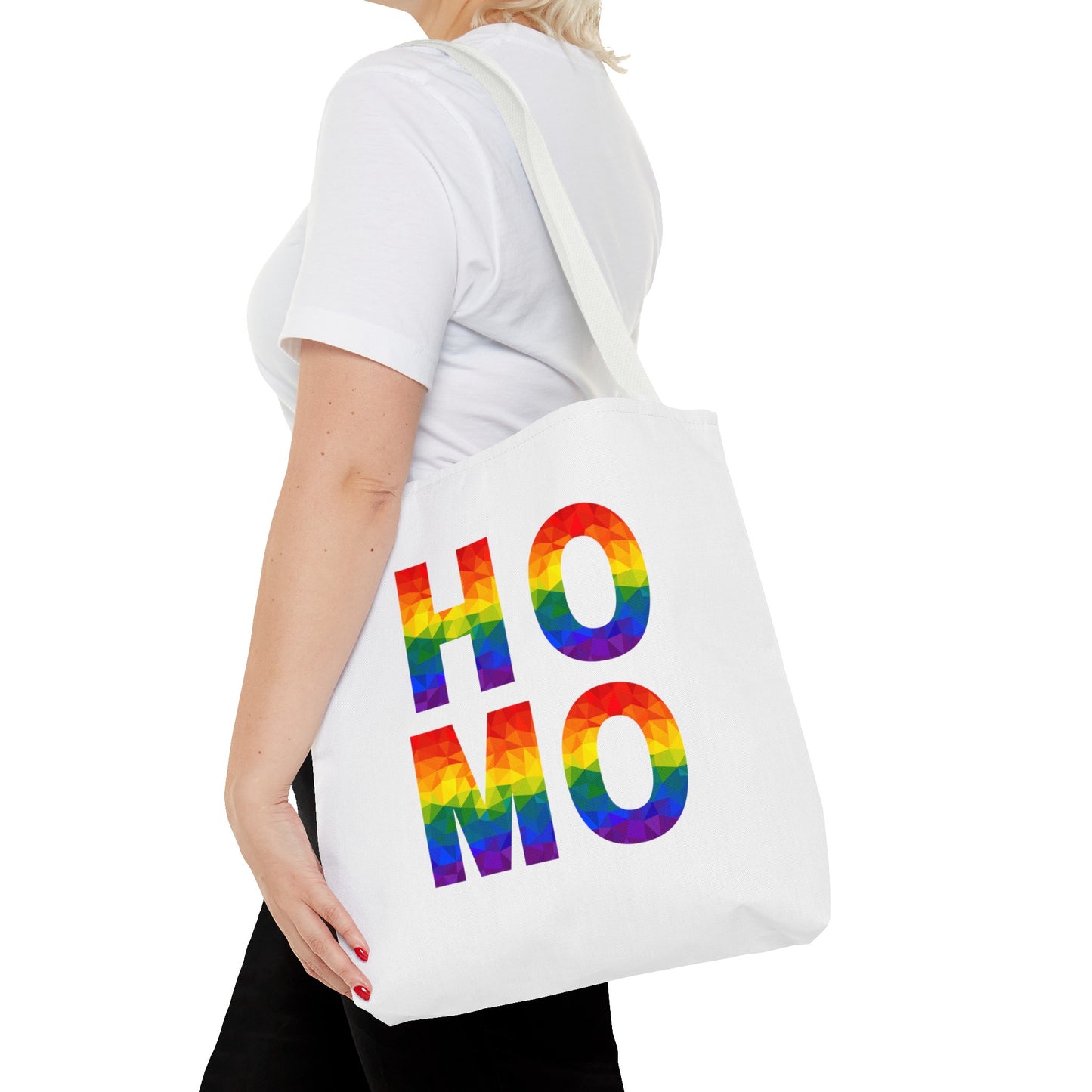 "HOMO" Tote Bag (AOP)