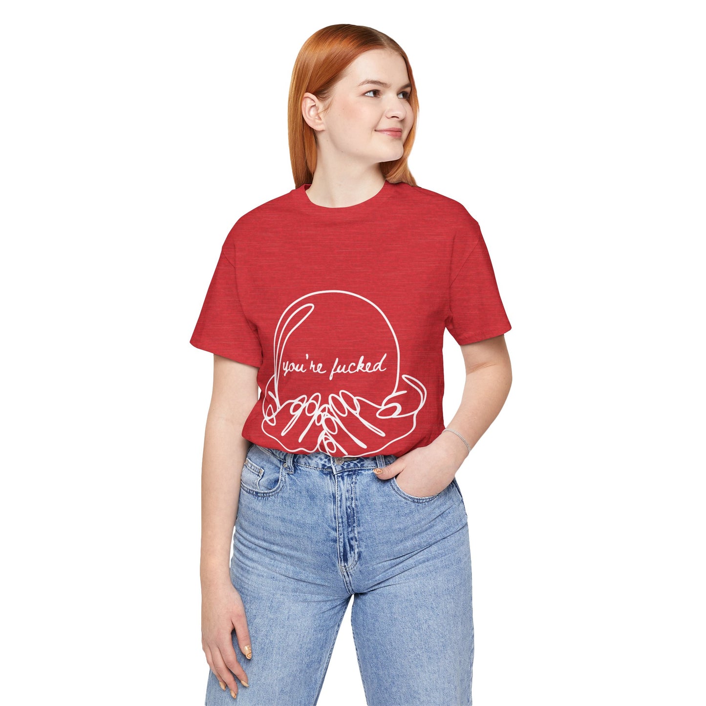 Crystal Ball "You're Fucked" Tee