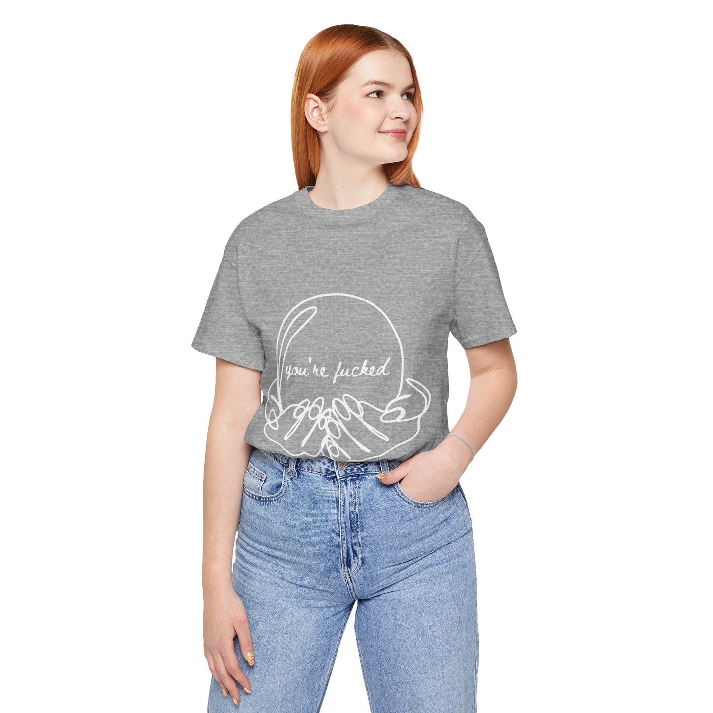 Crystal Ball "You're Fucked" Tee