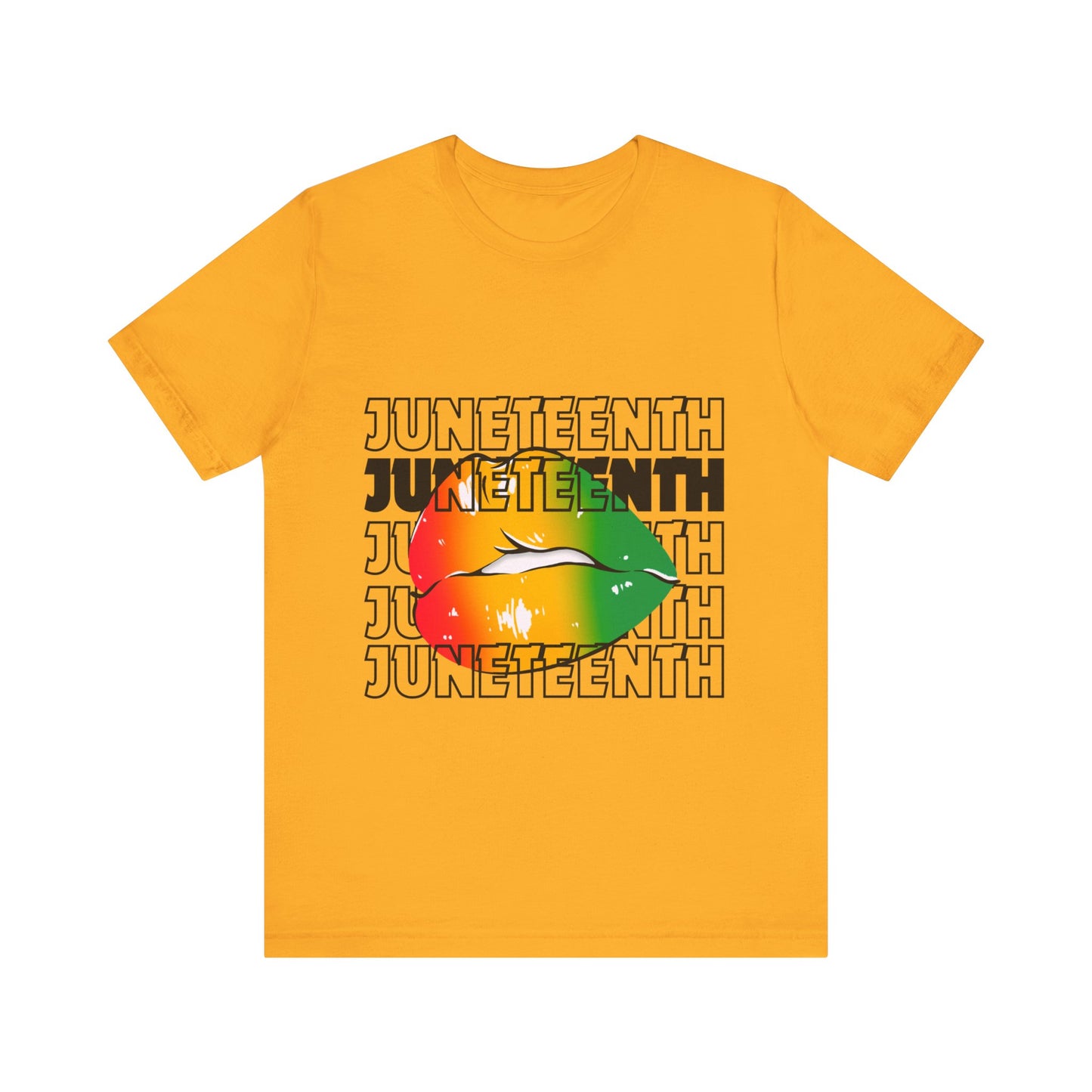 Juneteenth Lips Short Sleeve Tee