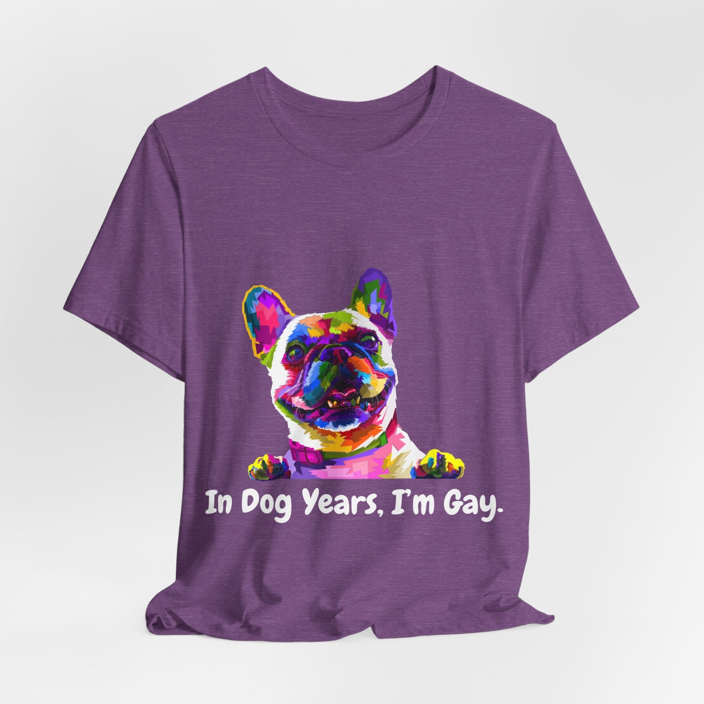 "In Dog Years, I'm Gay" Short Sleeve Tee