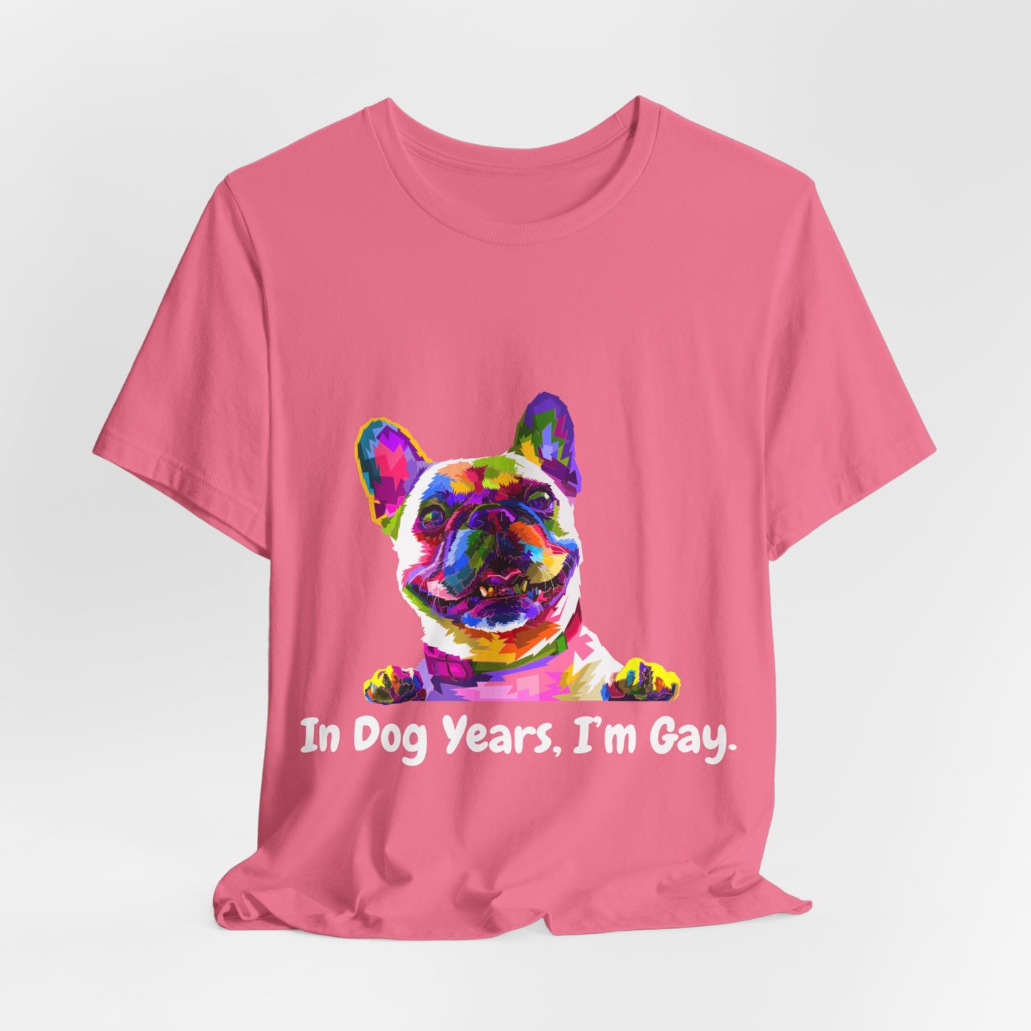 "In Dog Years, I'm Gay" Short Sleeve Tee