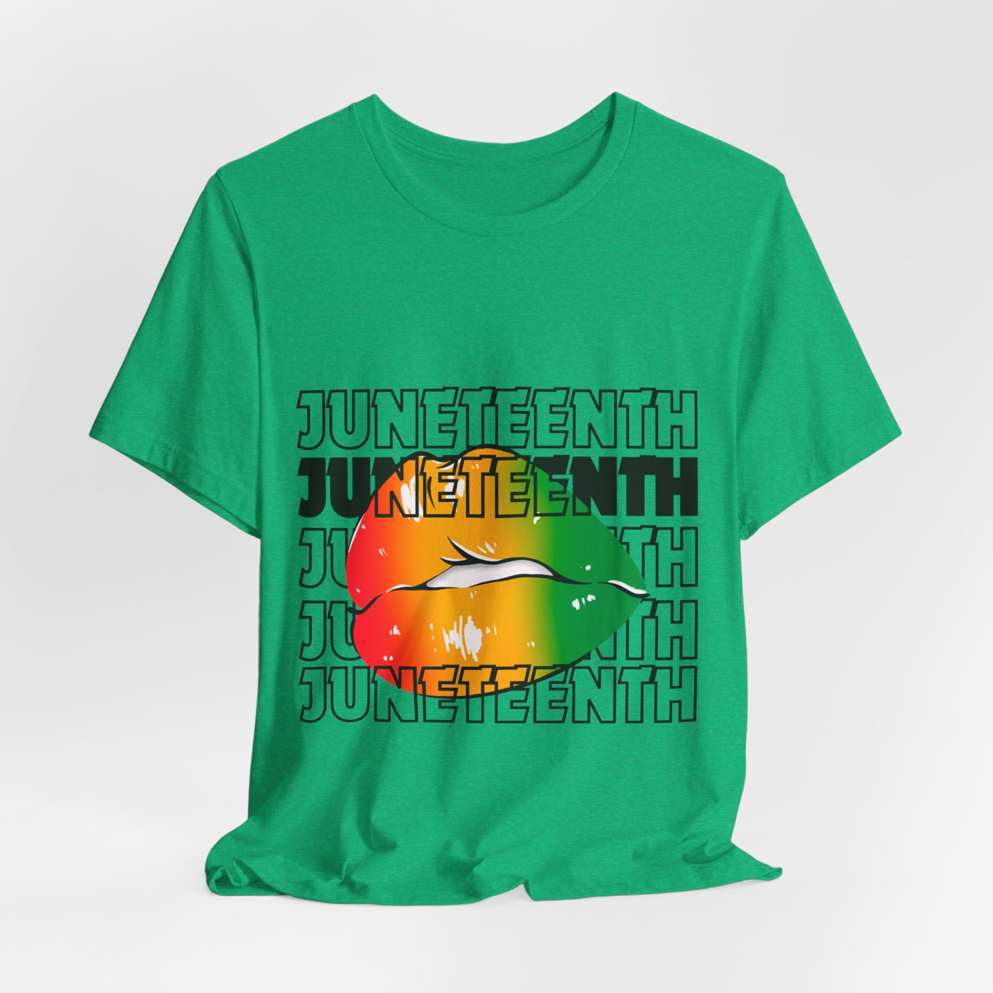 Juneteenth Lips Short Sleeve Tee