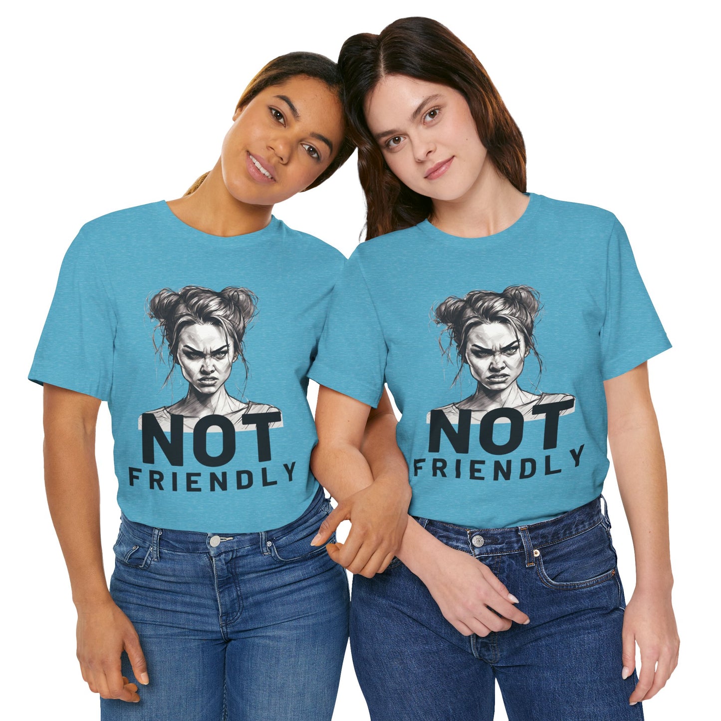 Not Friendly Short Sleeve Tee