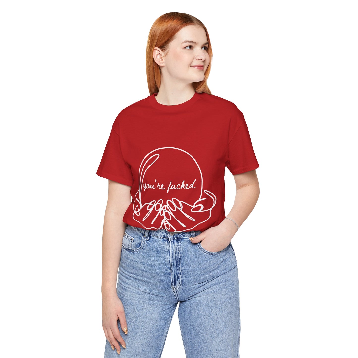 Crystal Ball "You're Fucked" Tee