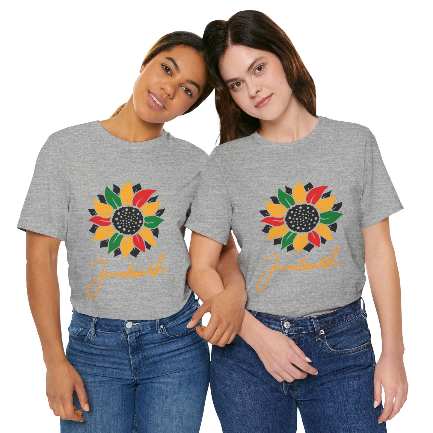Juneteenth Floral Short Sleeve Tee