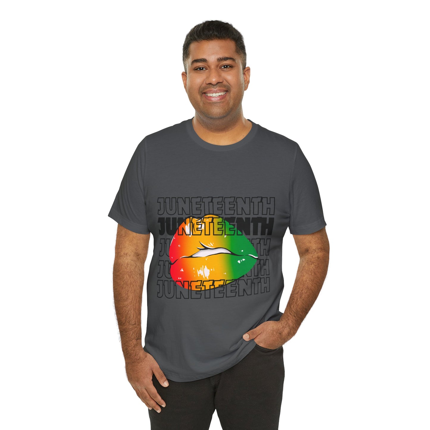Juneteenth Lips Short Sleeve Tee