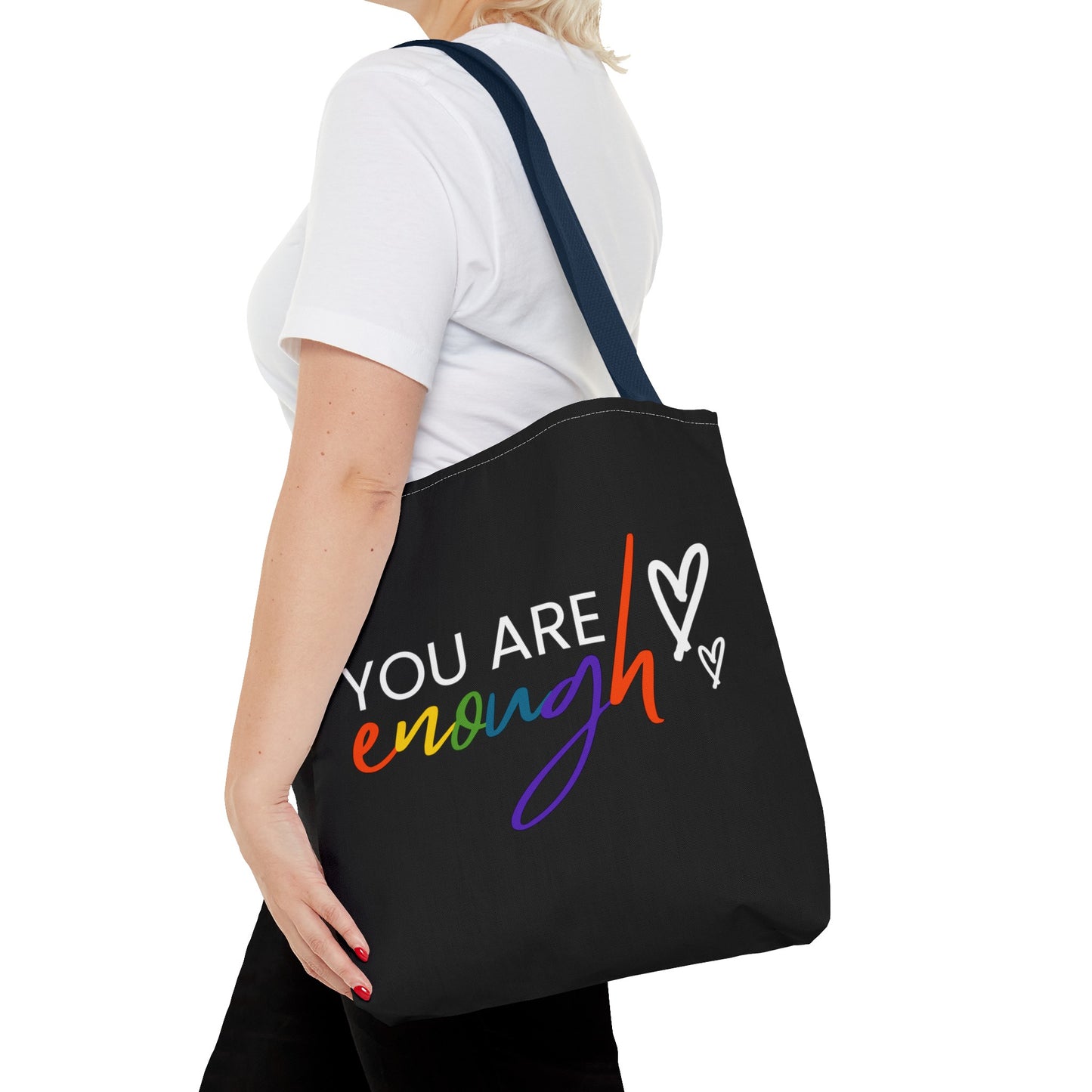 You Are Enough Tote Bag (AOP)