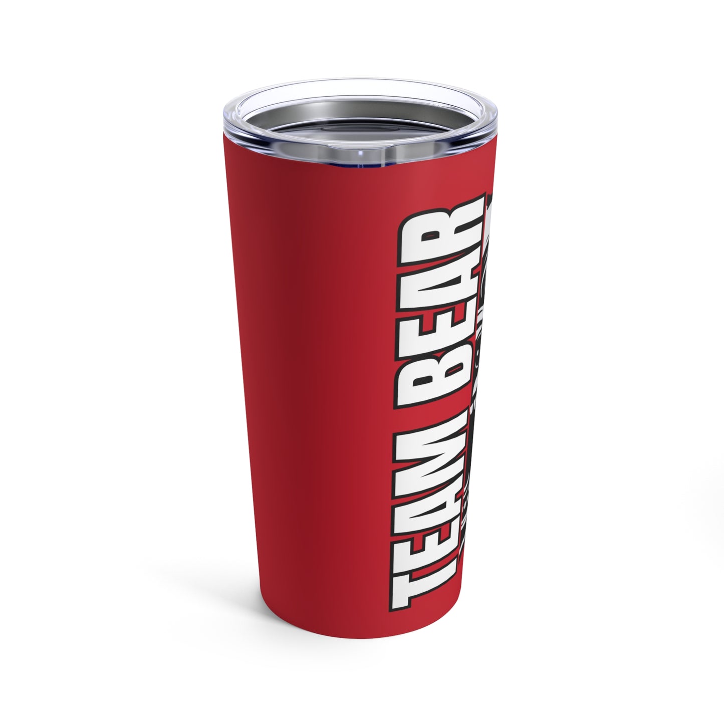 Team Bear Tumbler 20oz - Red