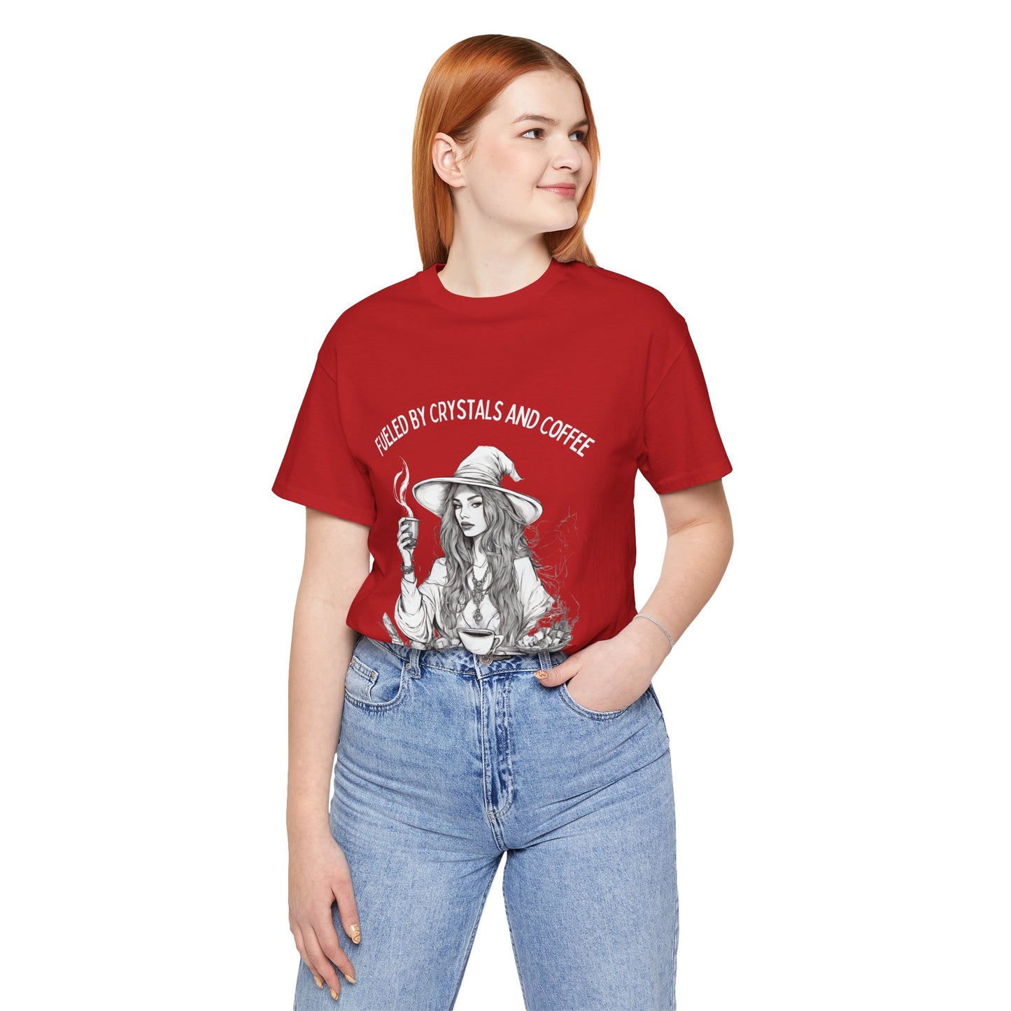 Fueled by Crystals and Coffee Tee