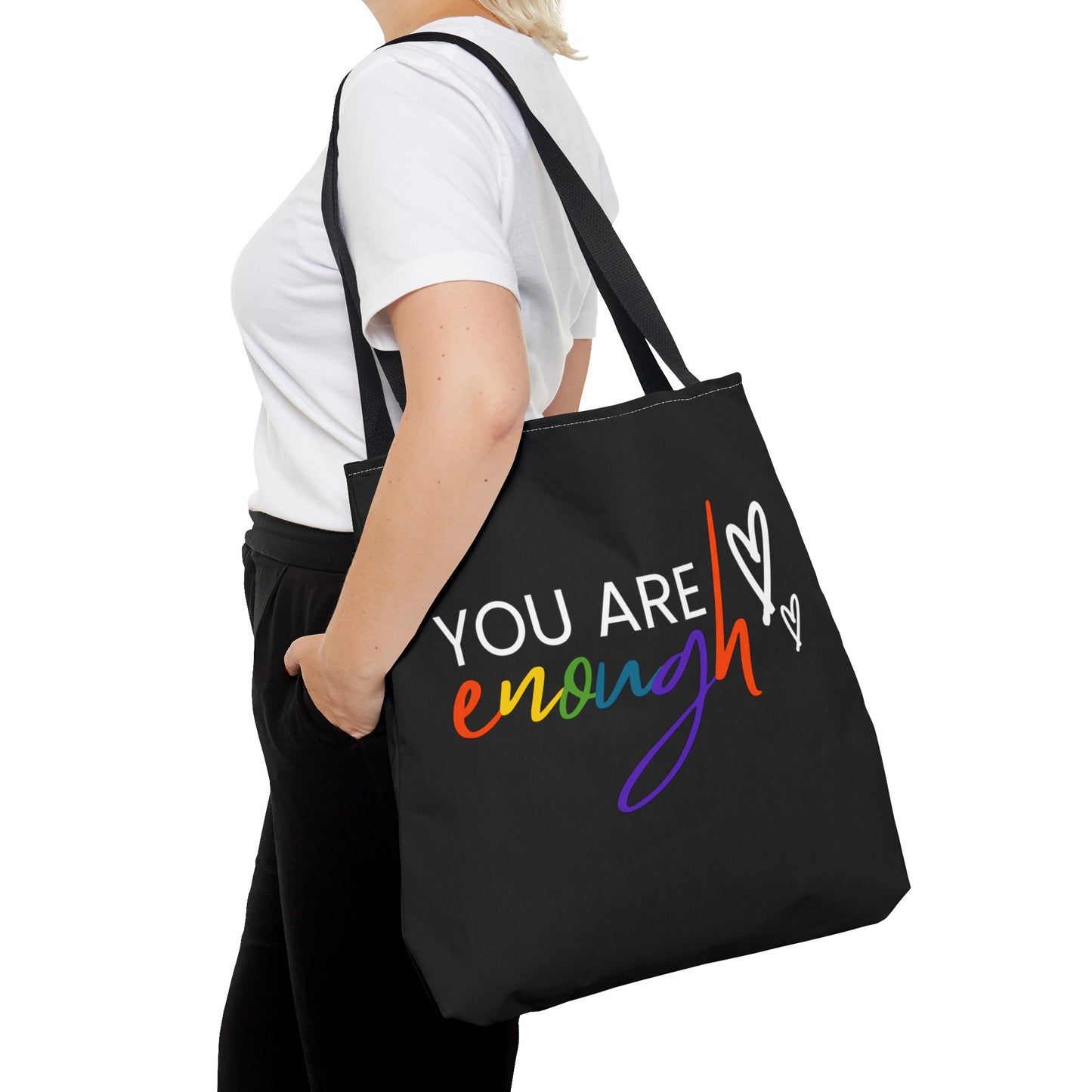You Are Enough Tote Bag (AOP)