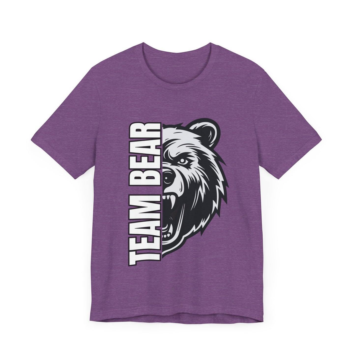 Women's "Team Bear" Tee - White Lettering