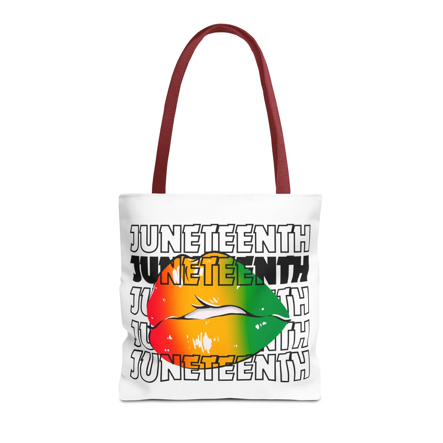Juneteenth Lips Tote Bag (AOP)
