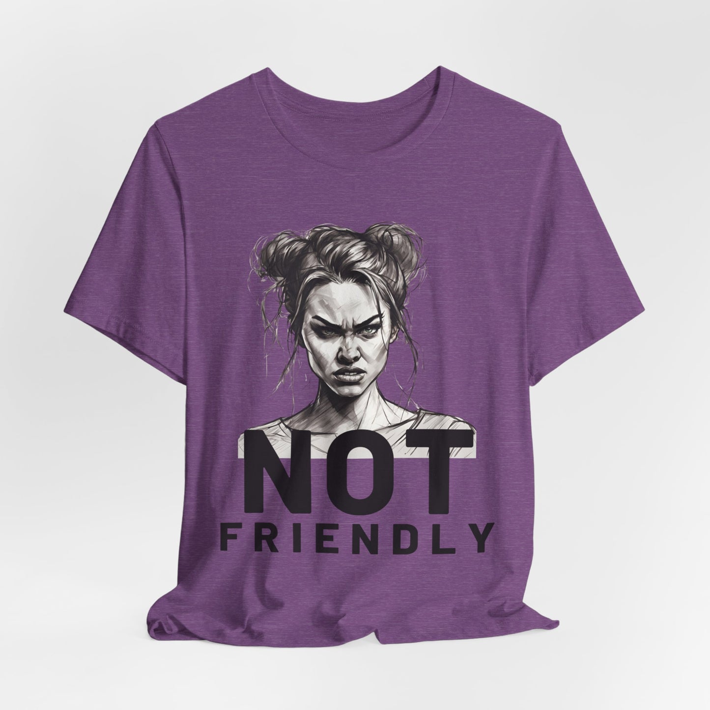 Not Friendly Short Sleeve Tee