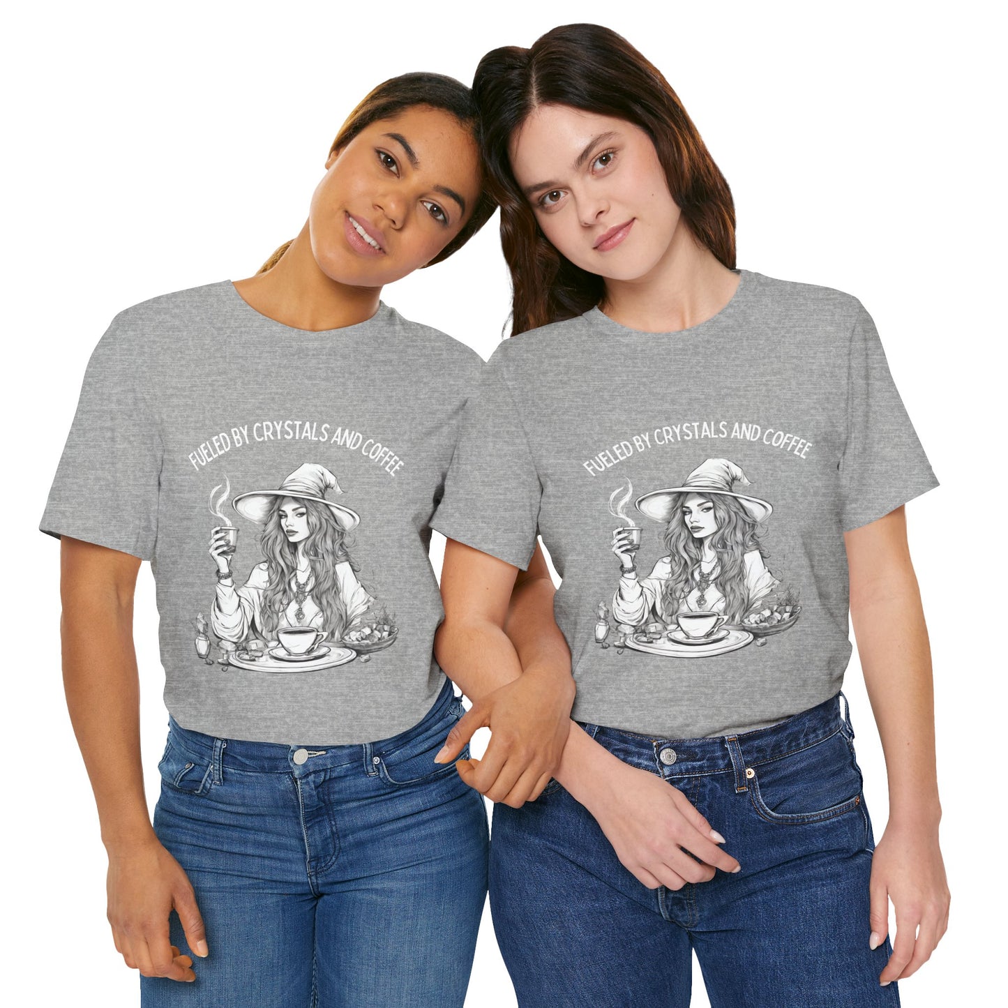 Fueled by Crystals and Coffee Tee