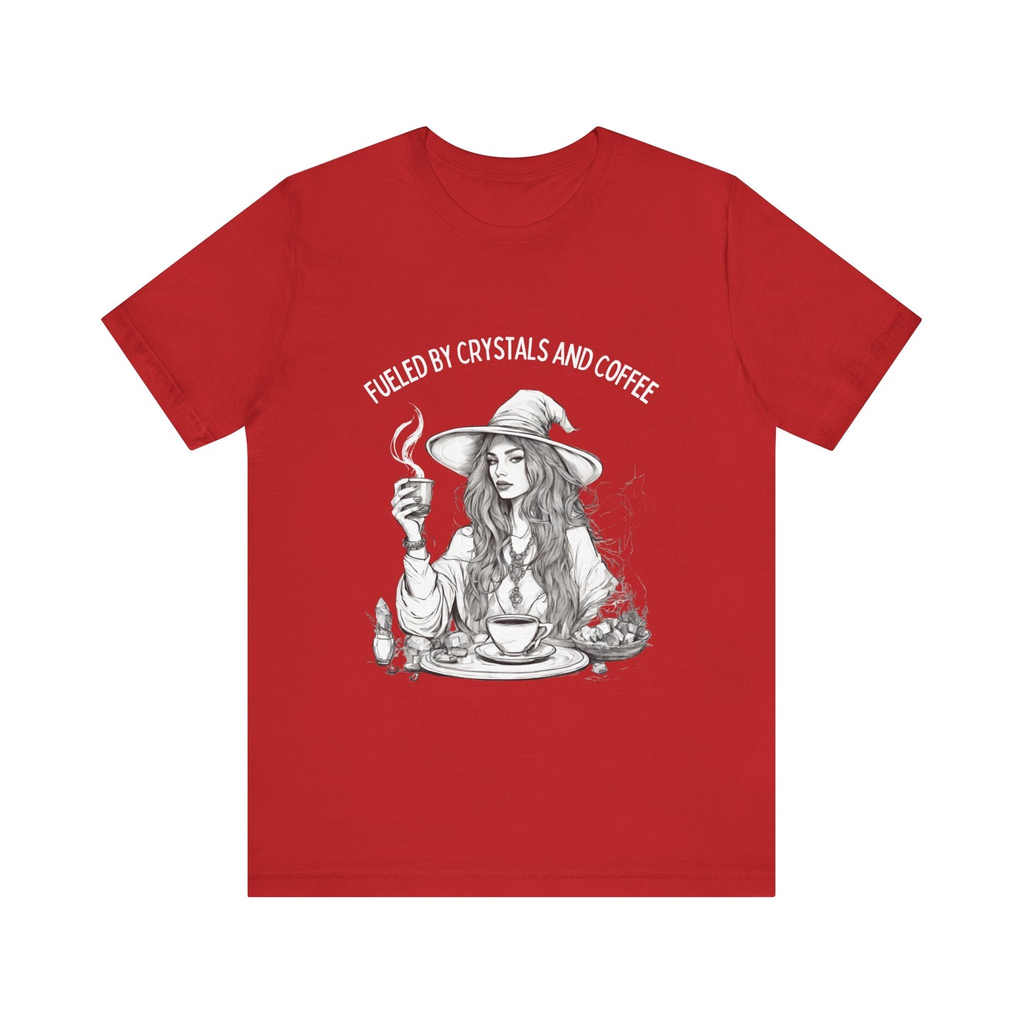 Fueled by Crystals and Coffee Tee