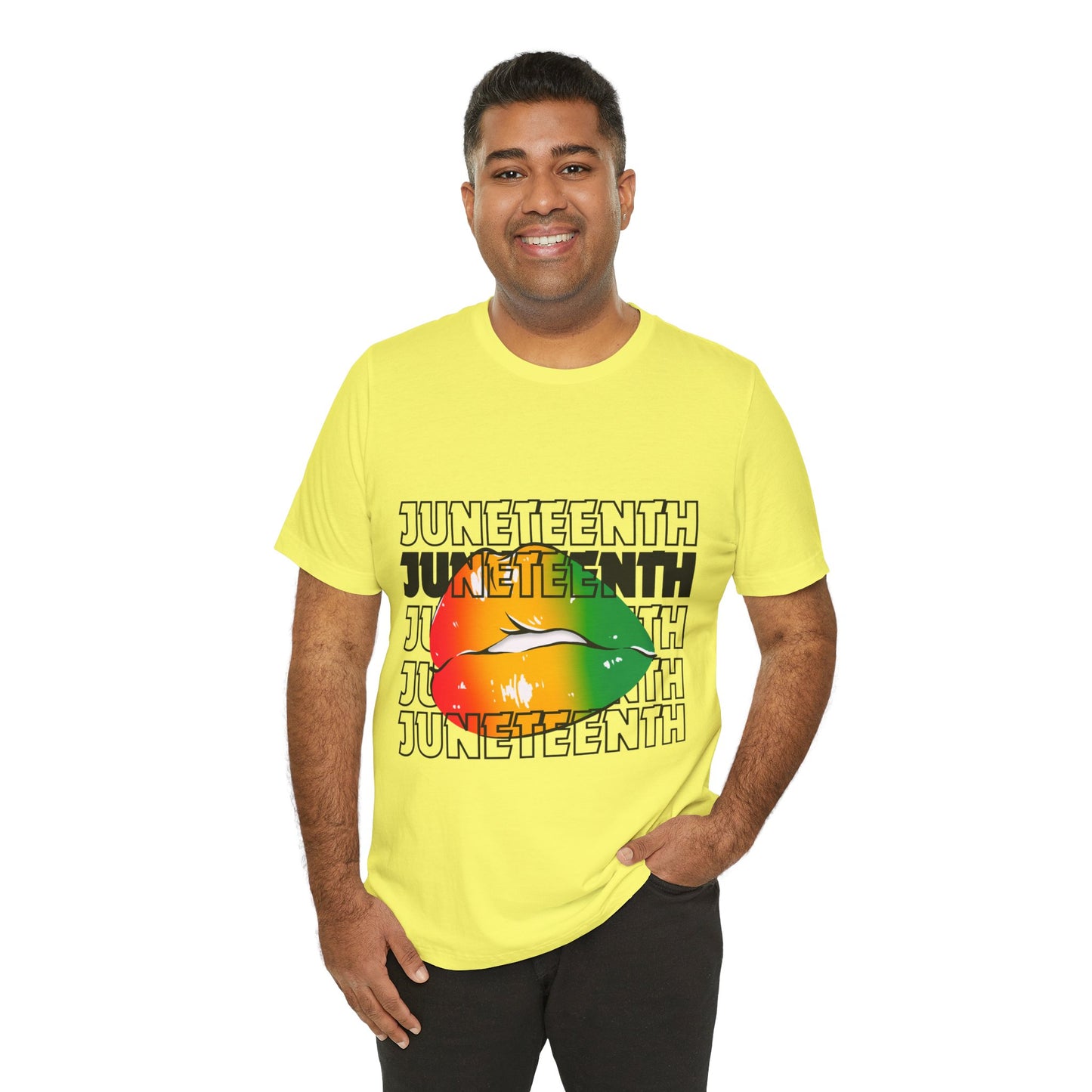 Juneteenth Lips Short Sleeve Tee