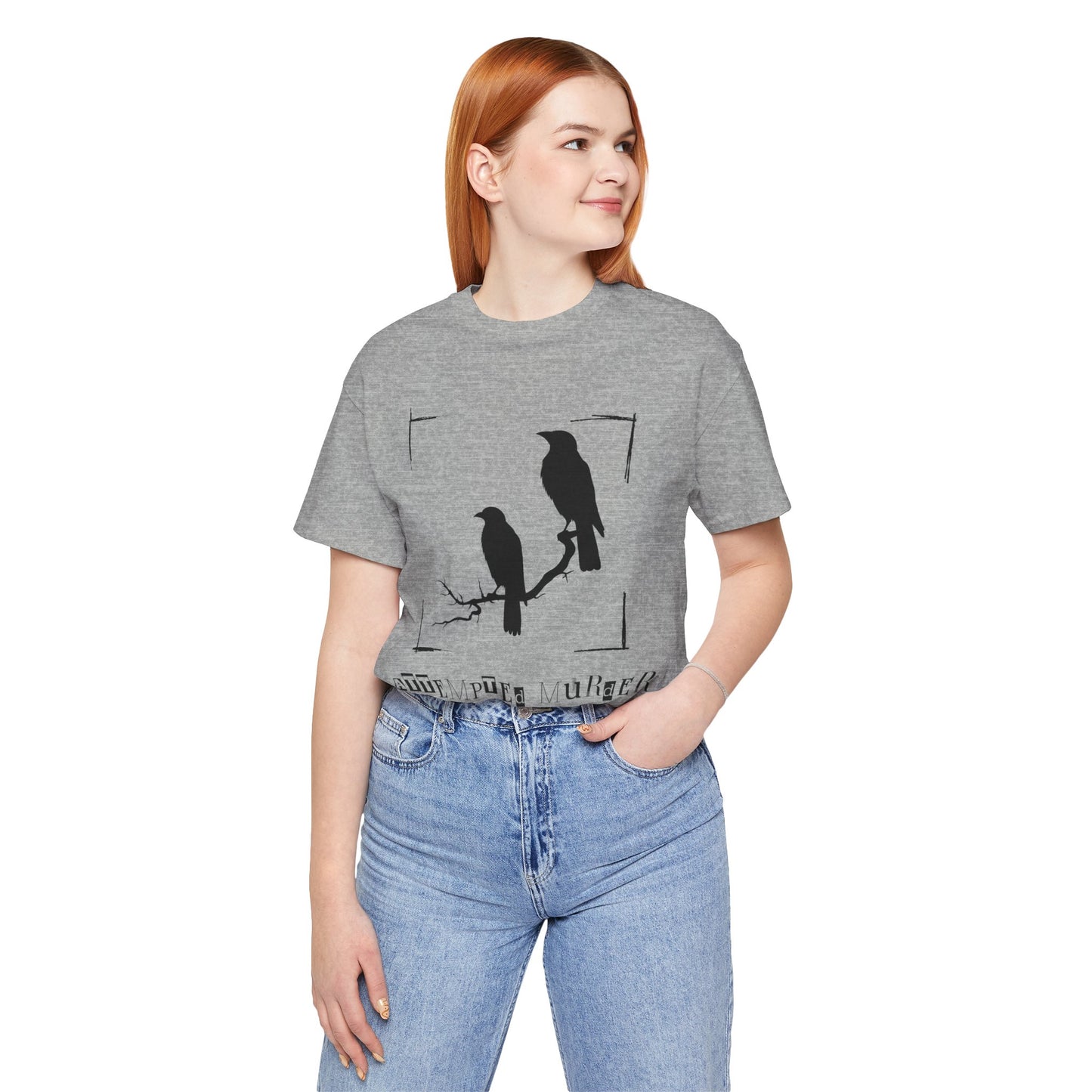 "Attempted Murder" Crow Short Sleeve Tee