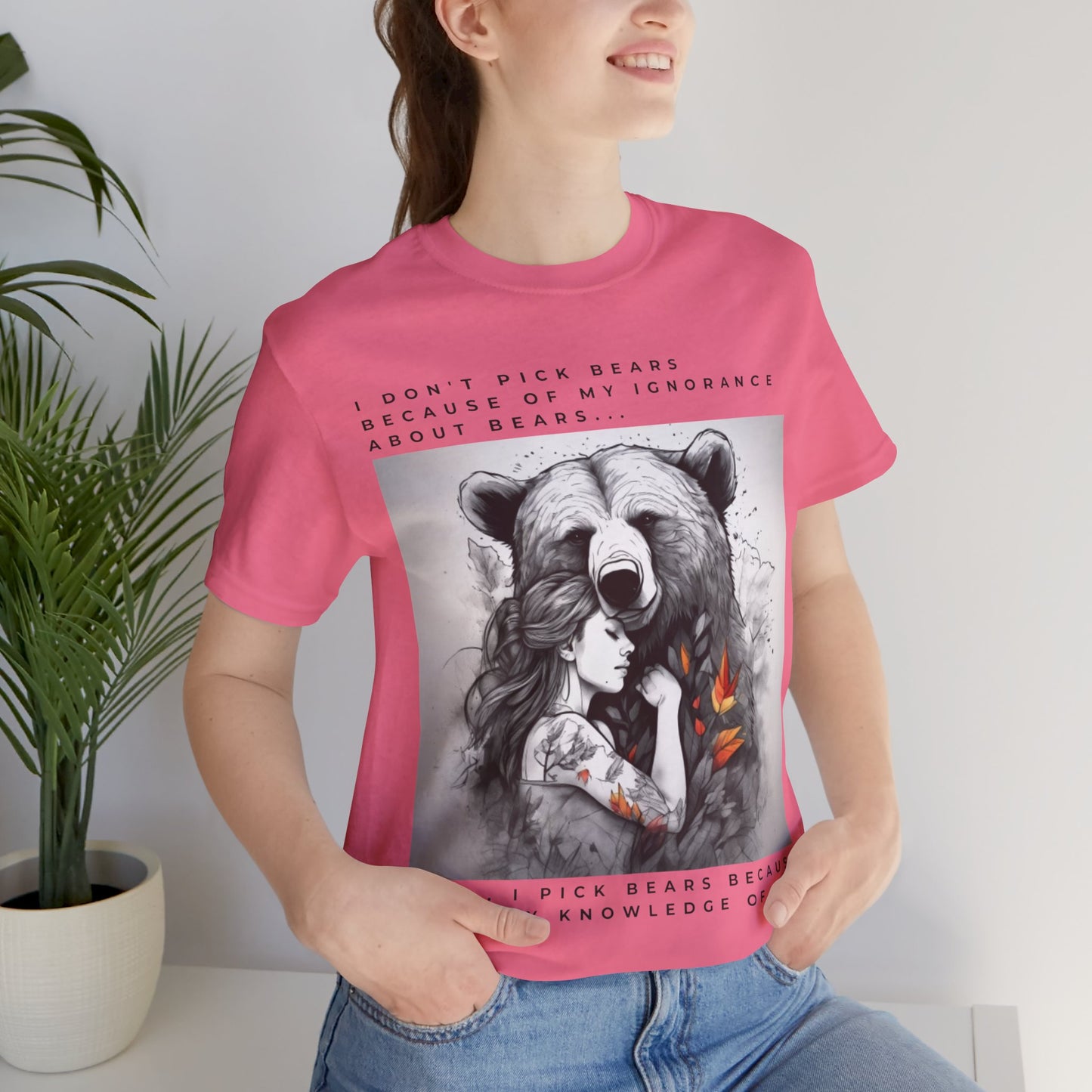 Women's Bear Hug "Team Bear" Tee