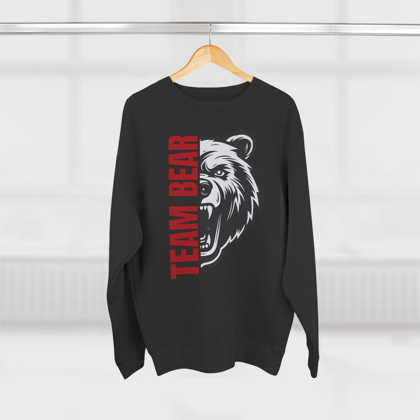 Women's "Team Bear" Crewneck Sweatshirt