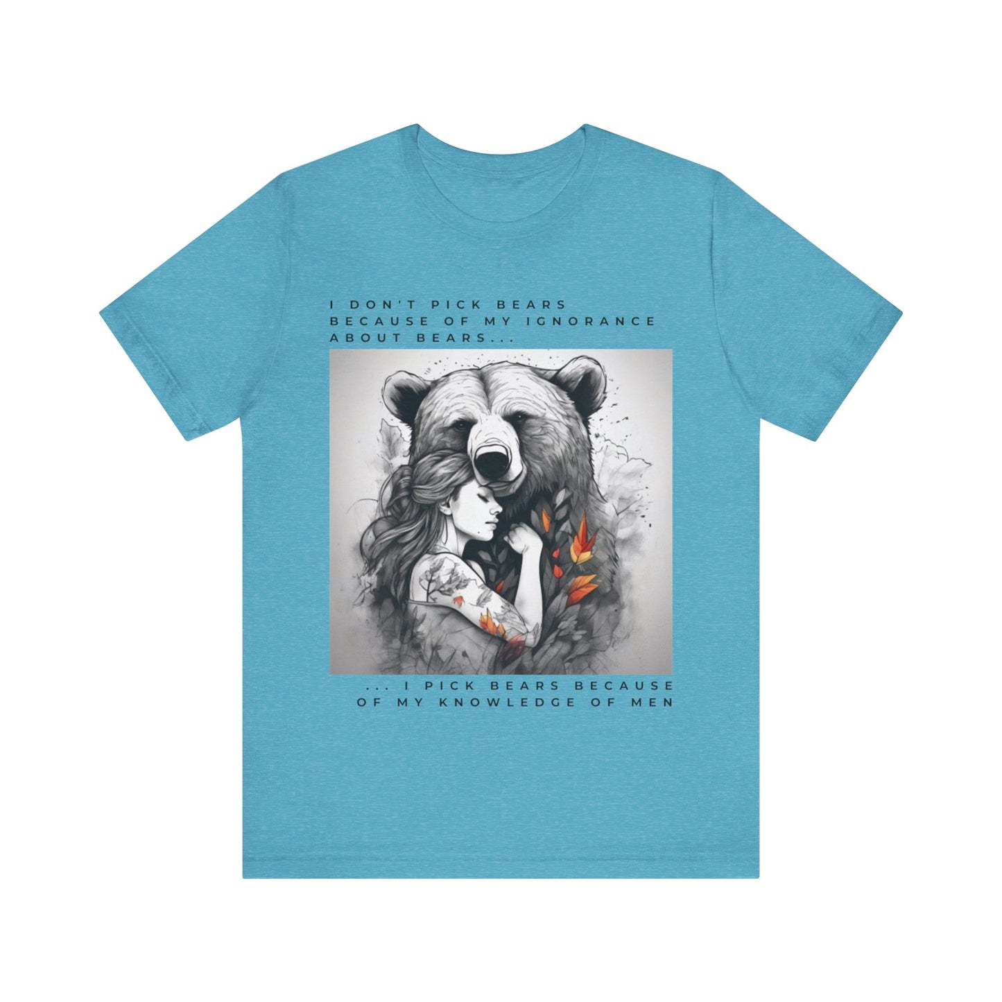 Women's Bear Hug "Team Bear" Tee