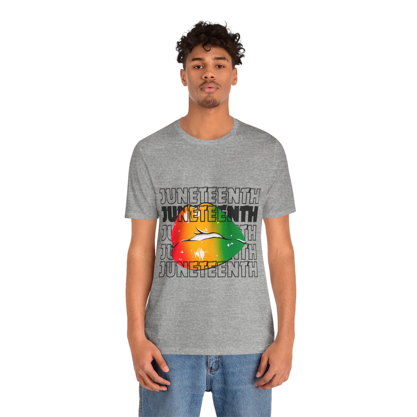 Juneteenth Lips Short Sleeve Tee