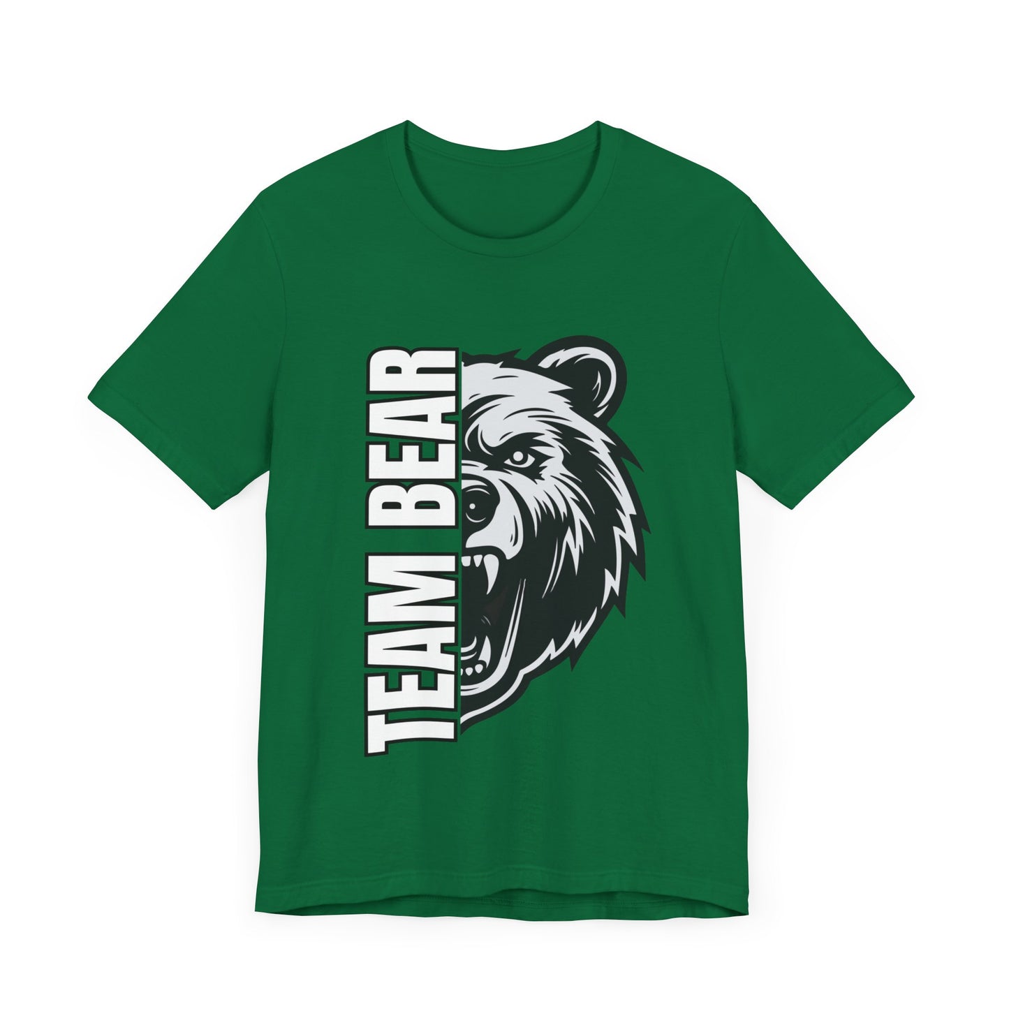 Women's "Team Bear" Tee - White Lettering