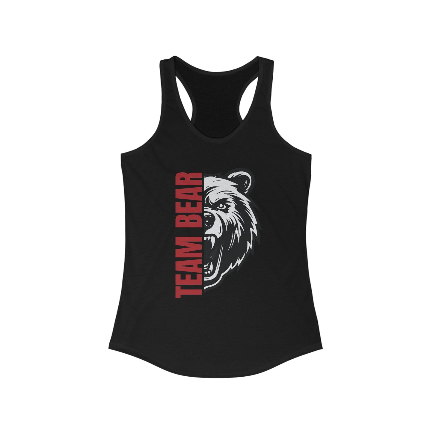 Women's "Team Bear" Racerback Tank