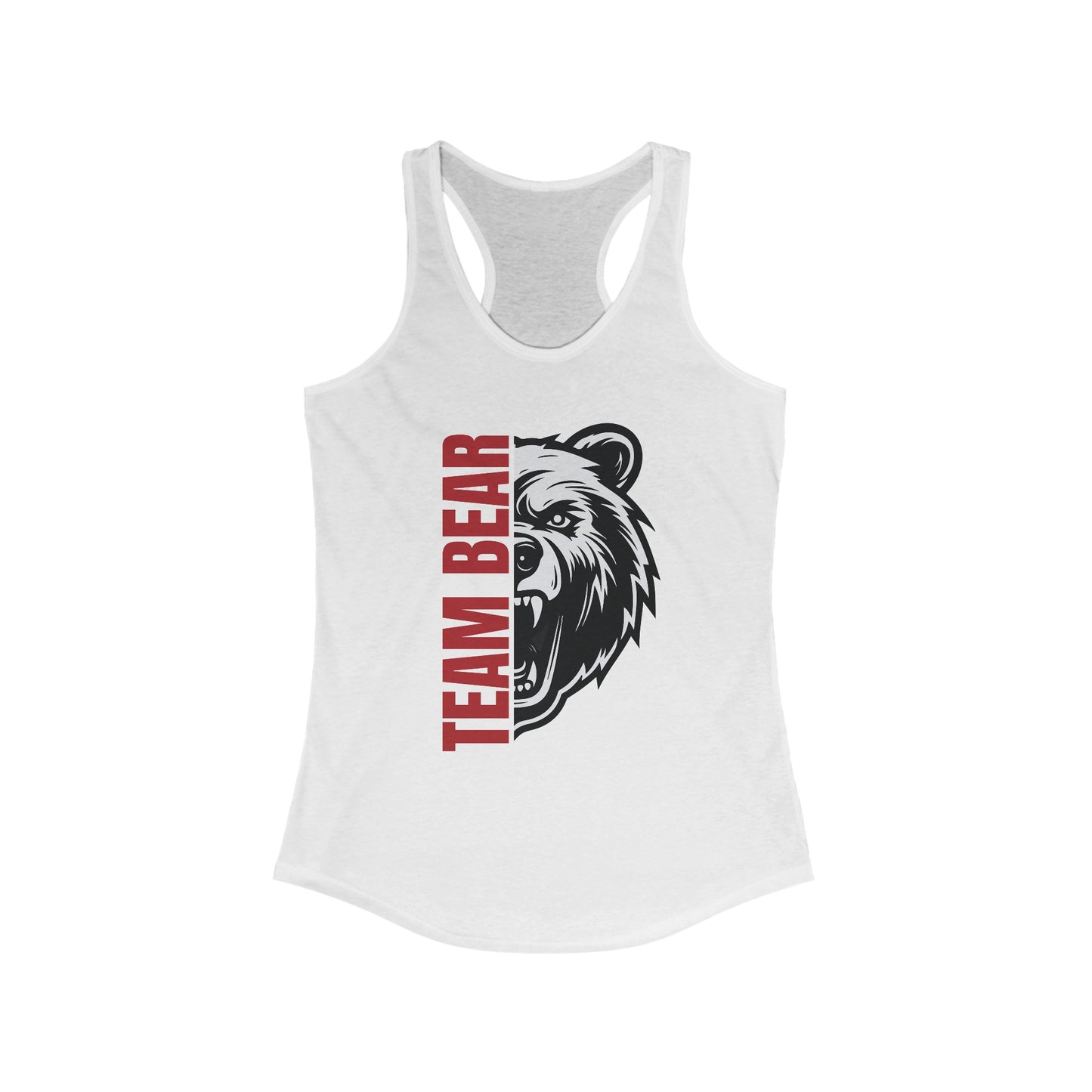 Women's "Team Bear" Racerback Tank