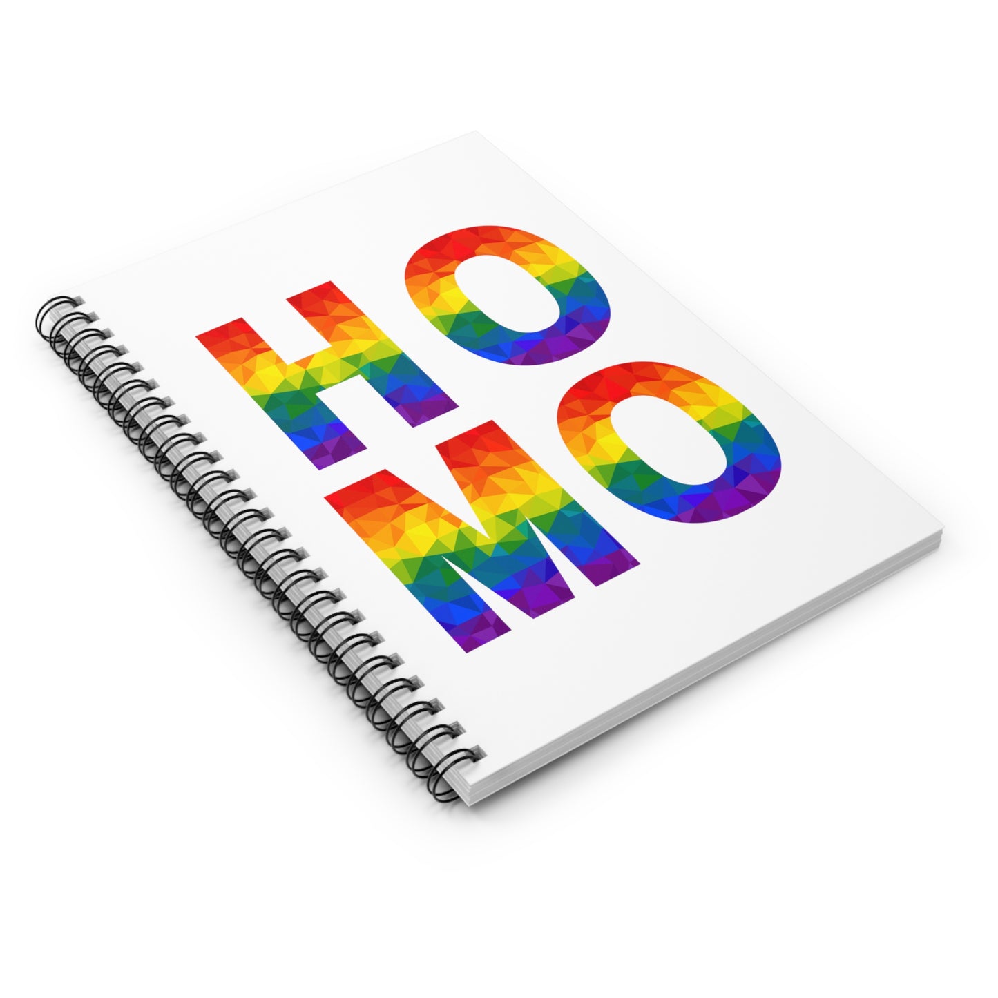 "HOMO" Spiral Notebook - Ruled Line